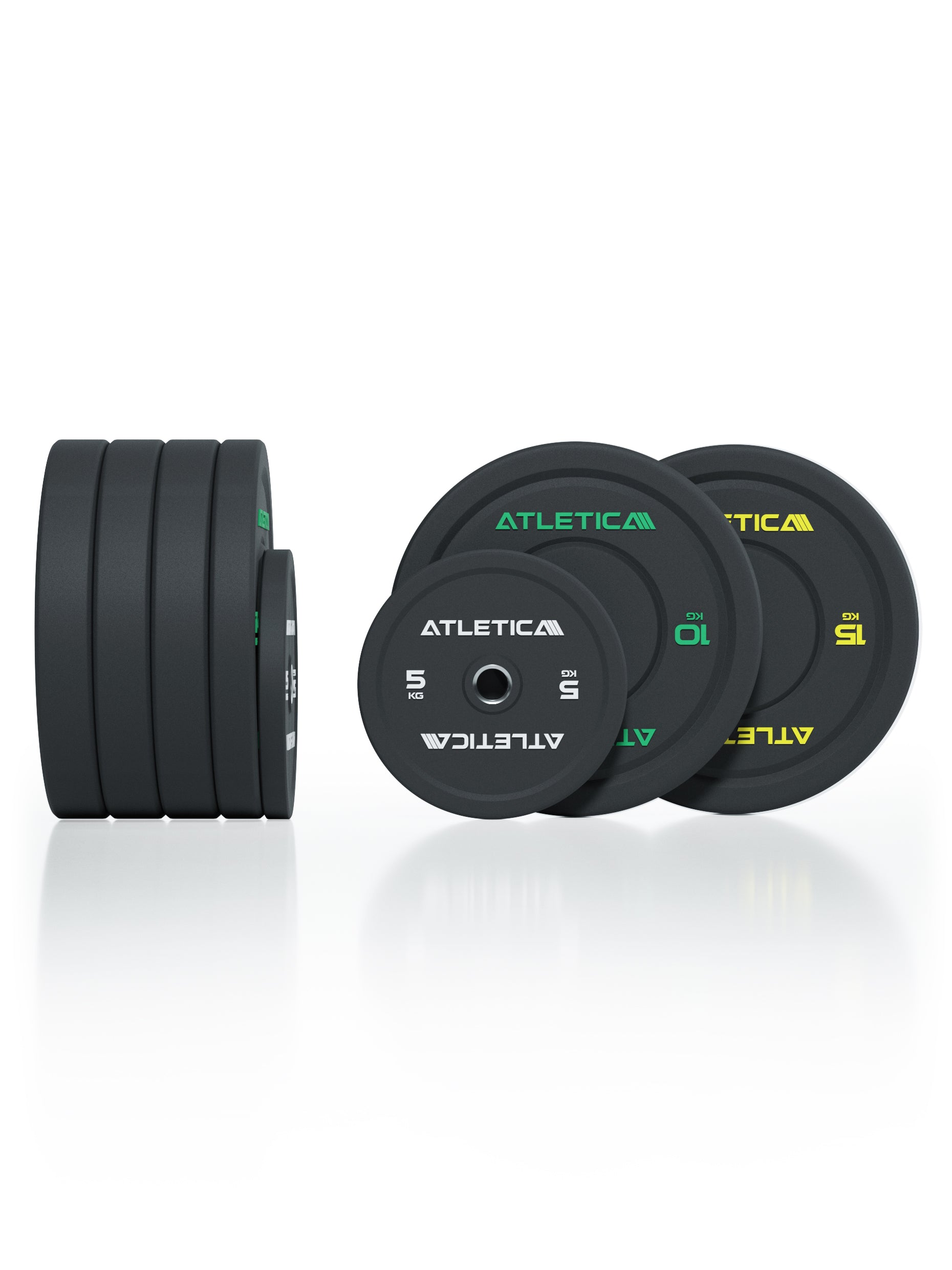 Hantelscheiben fürs Home Gym: 
High Temp Bumper Plates Set:
 