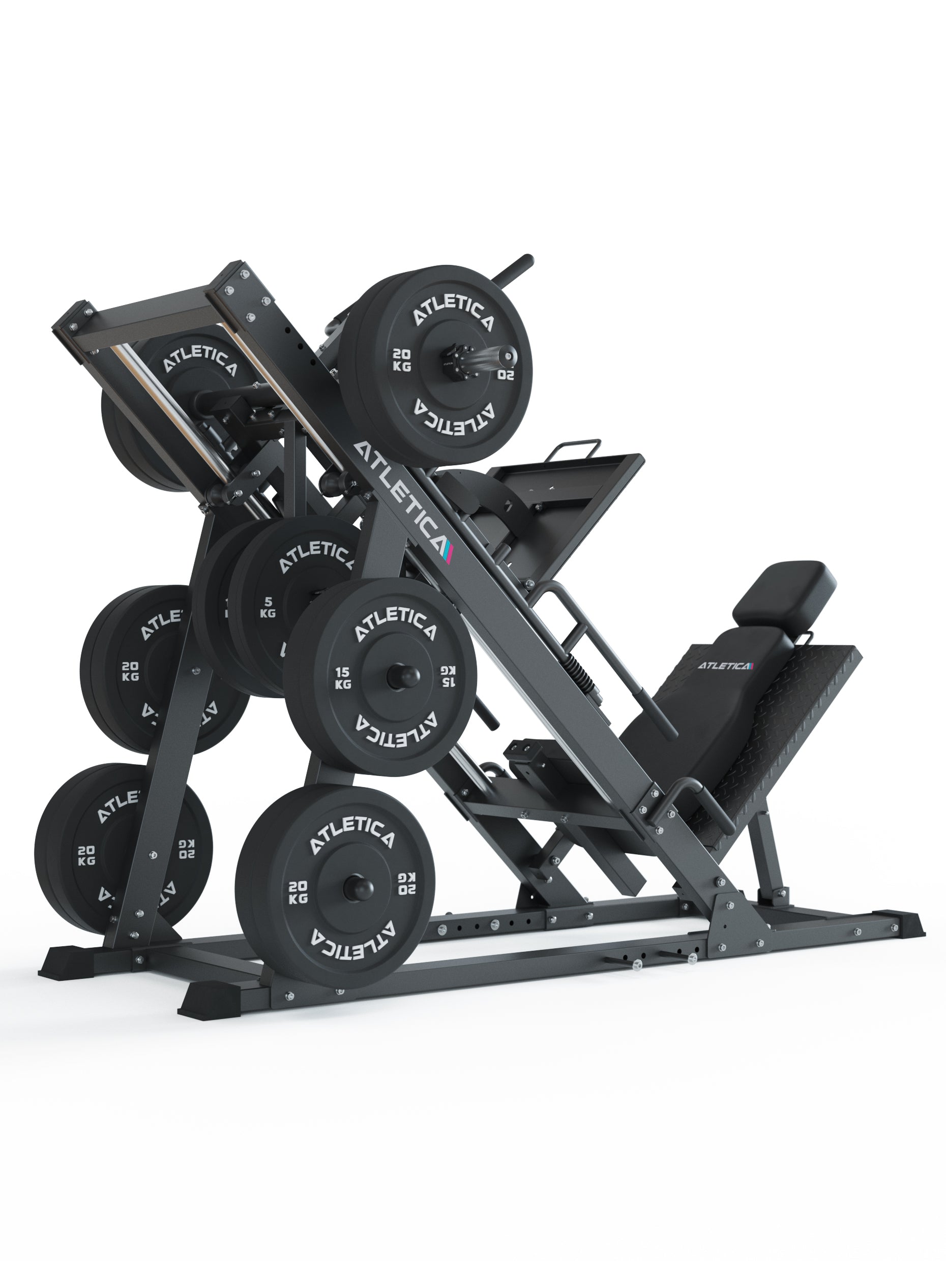 Kniebeuge- und Wadenmaschine: Beinpresse Premium