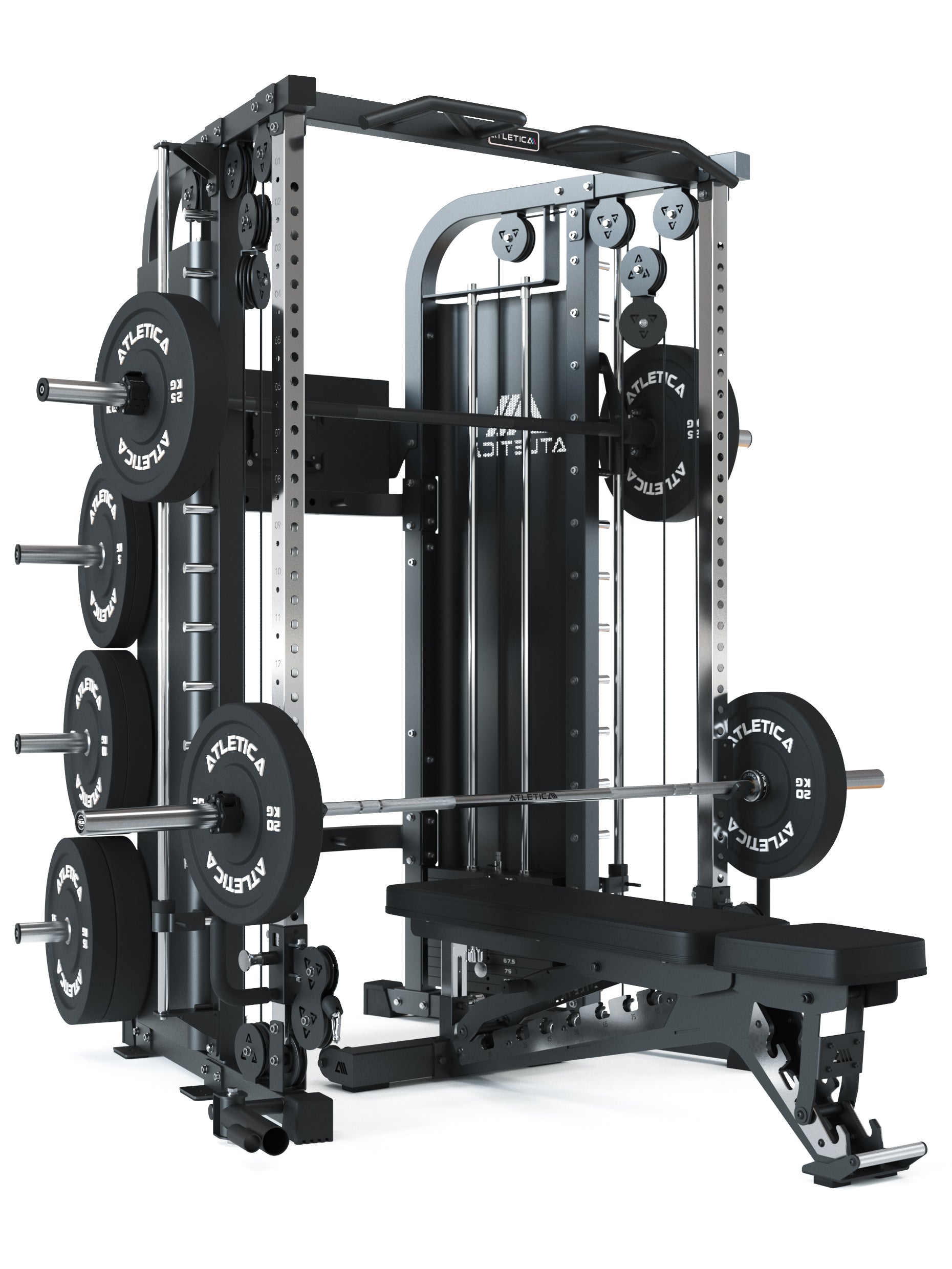 HyperBase Multipresse mit Hantelbank B10