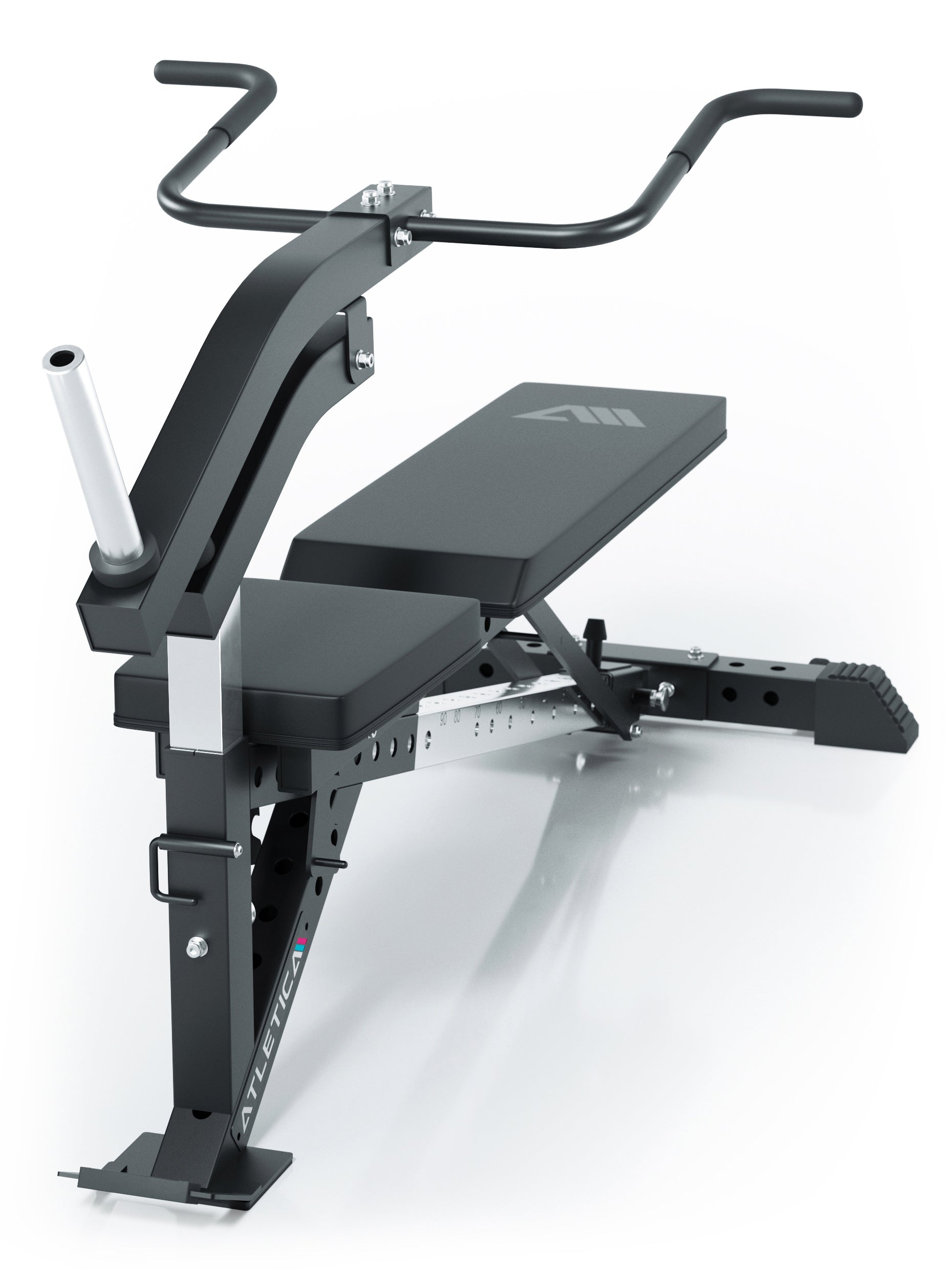 verstellbare Schrägbank Hyperbench mit Triceps Dip Option