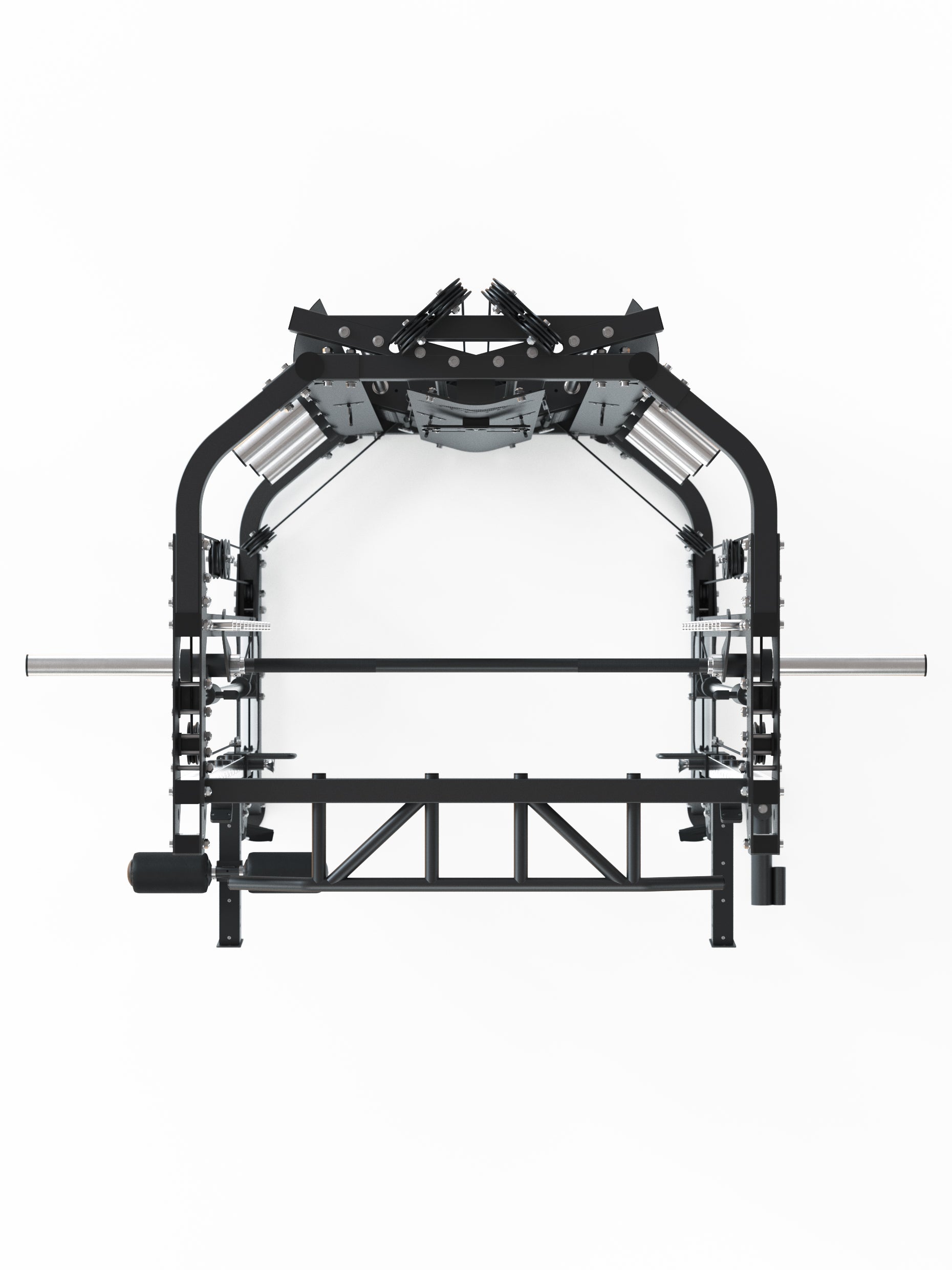 Multipresse HyperTrain:  Smith Machine, Kabelzugstation und Power RackSmith Machine, Kabelzugstation und Power Rack