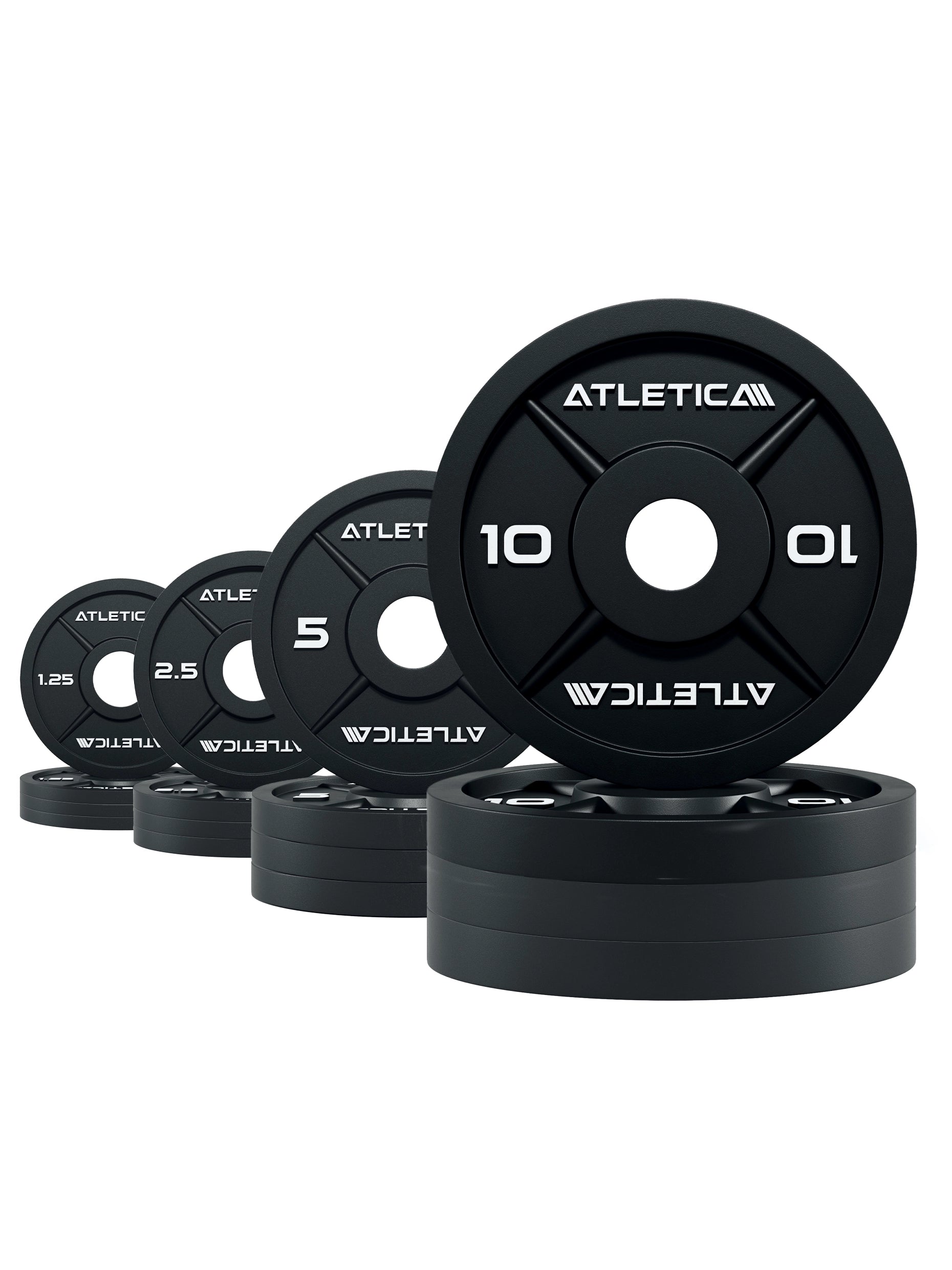 Gewichte Iron plates: Iron Plates 75 kg Set ∣ 4 x 1.25 kg ∣ 4 x 2.5 kg ∣ 4 x 5 kg ∣ 4 x 10kg ∣ Gusseisen ∣ 50mm ∣ rostresistent