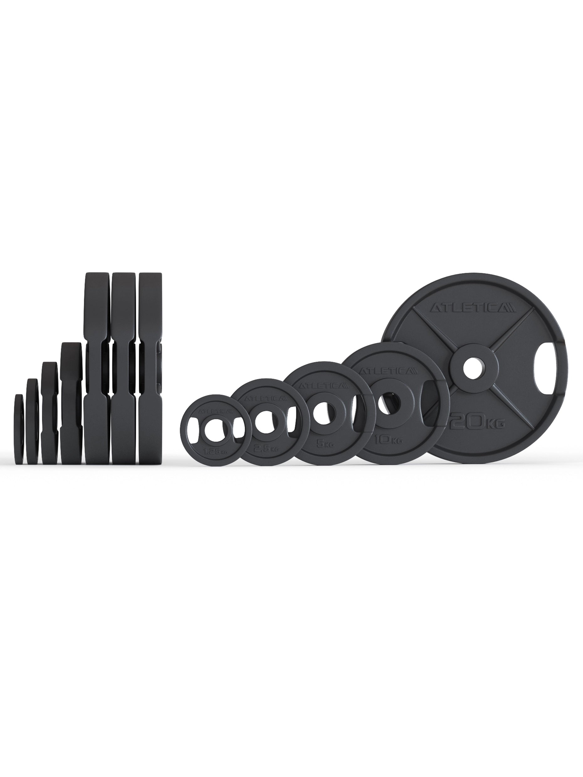 Hantelscheiben Set 117.5 kg Iron Plates Gusseisen Scheiben