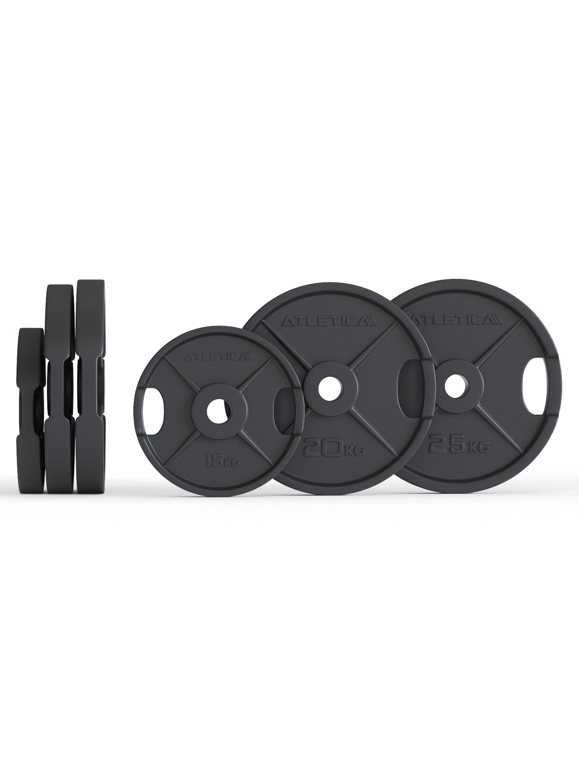 Hantelscheiben Set 2H Iron Plates von Atletica - 120kg