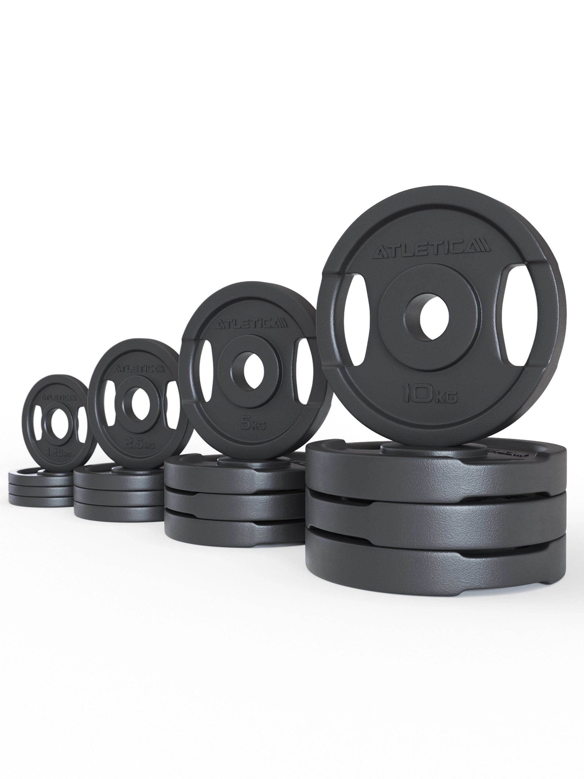 Iron Plates Set 75kg von Atletica