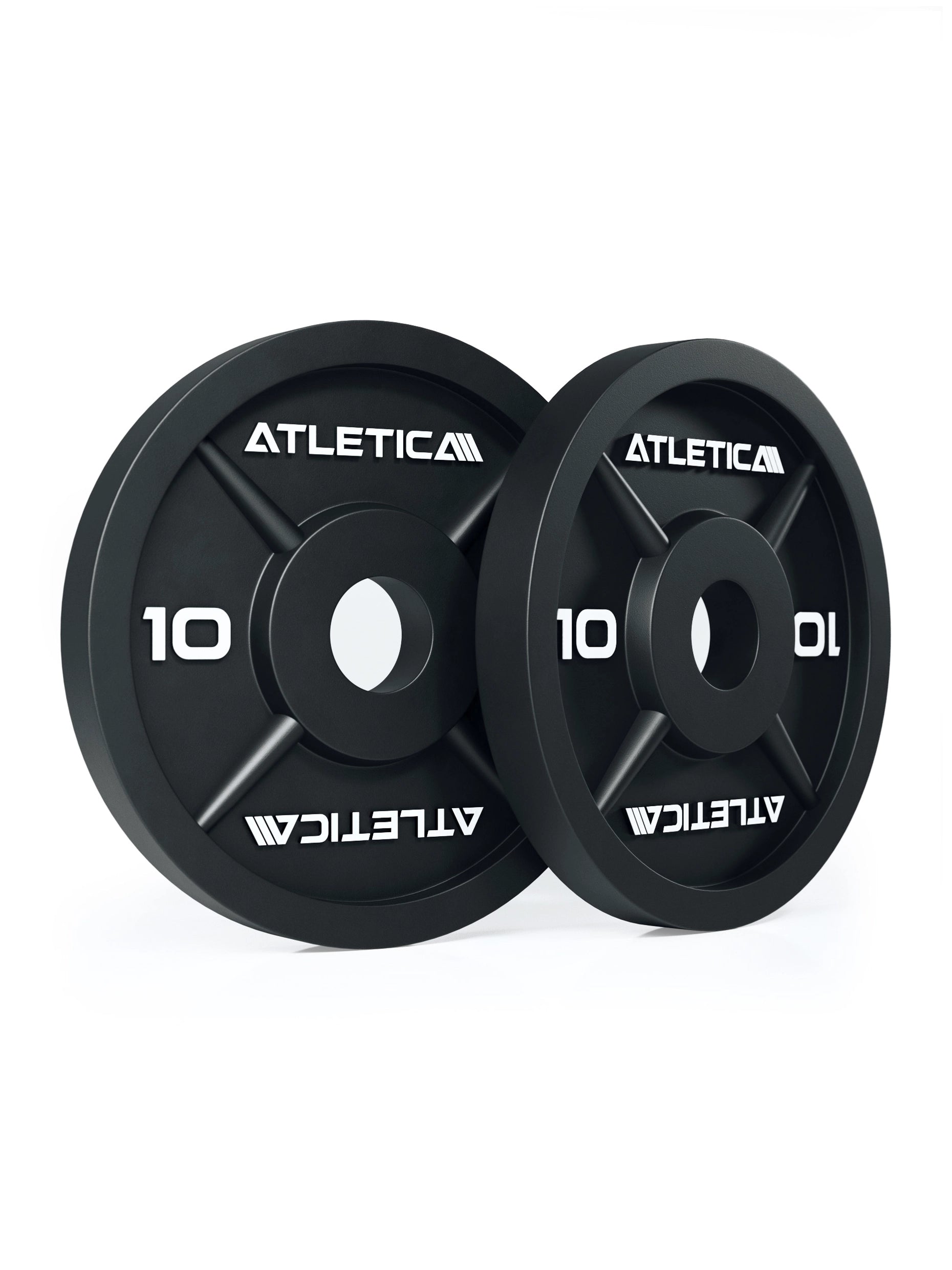 Gusseisen Iron Plates 10kg von Atletica, Paar