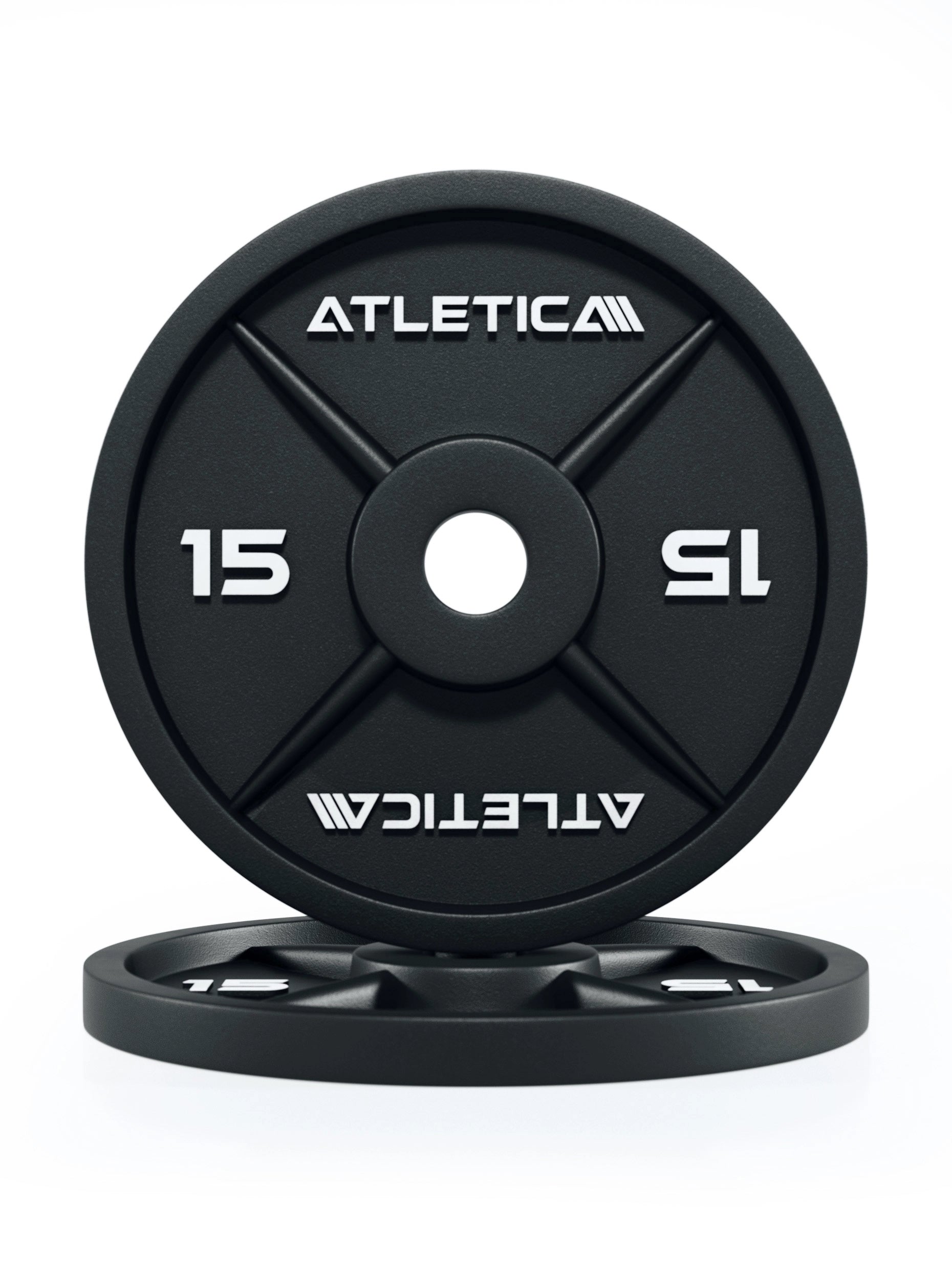 Gusseisen Iron Plates 15kg von Atletica, Paar