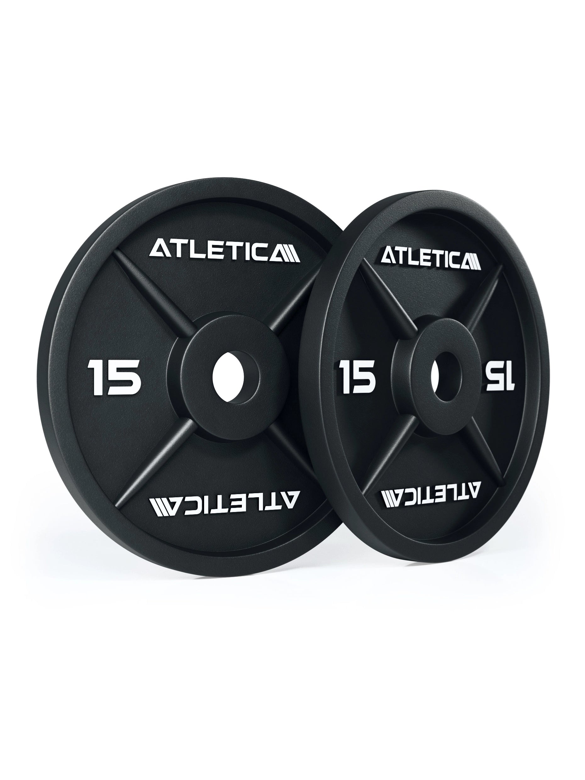 Gusseisen Iron Plates 15kg von Atletica, Paar