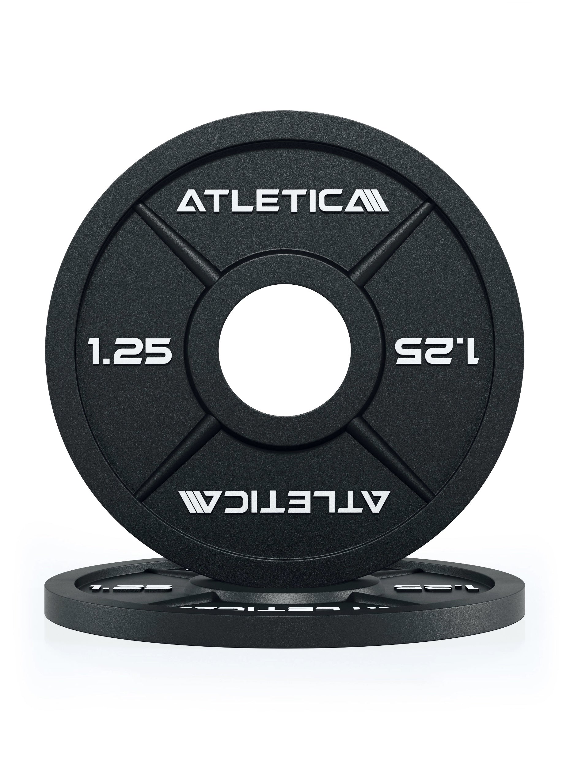 Gusseisen Iron Plates 1.25kg von Atletica, Paar