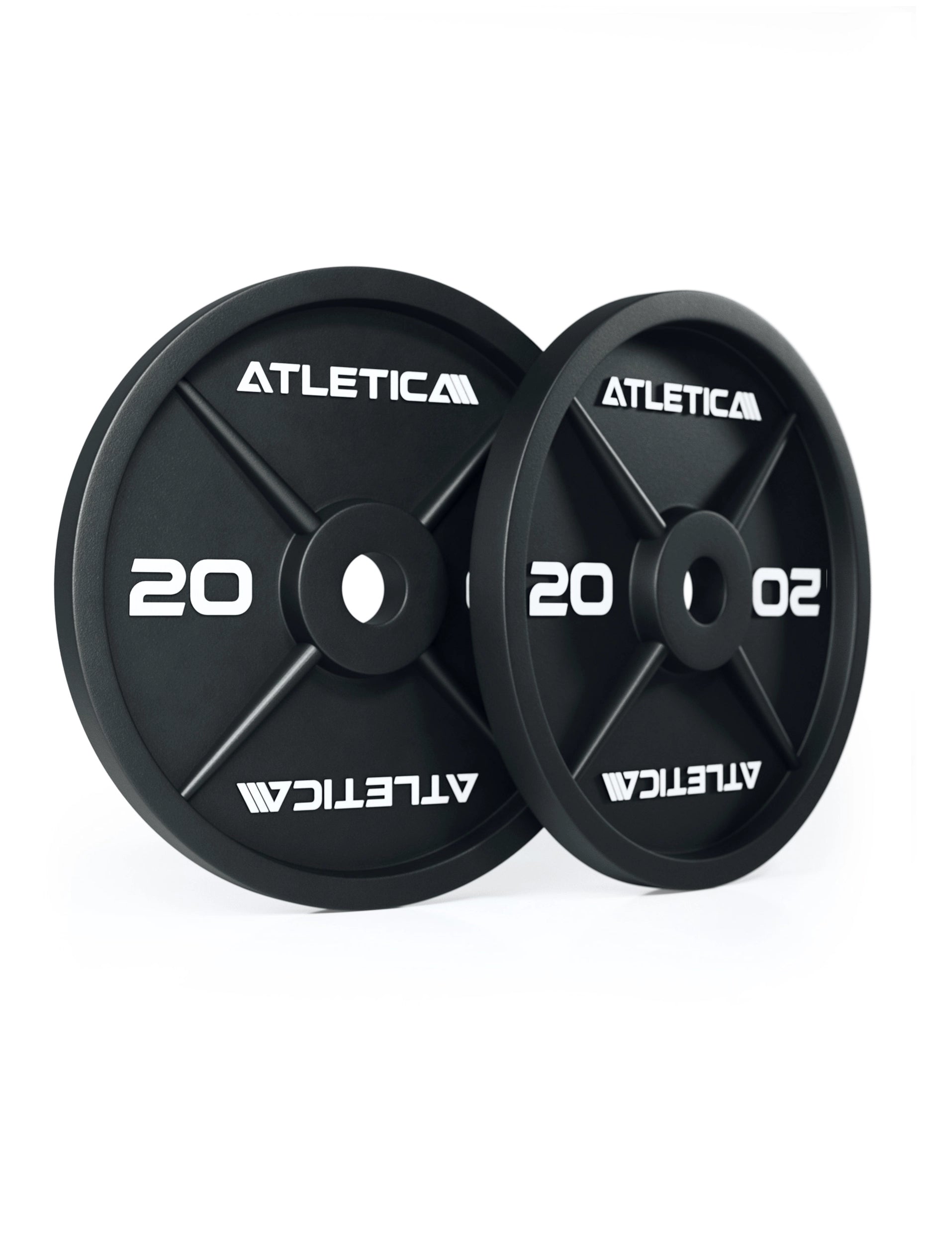 Gusseisen Iron Plates 20kg von Atletica, Paar