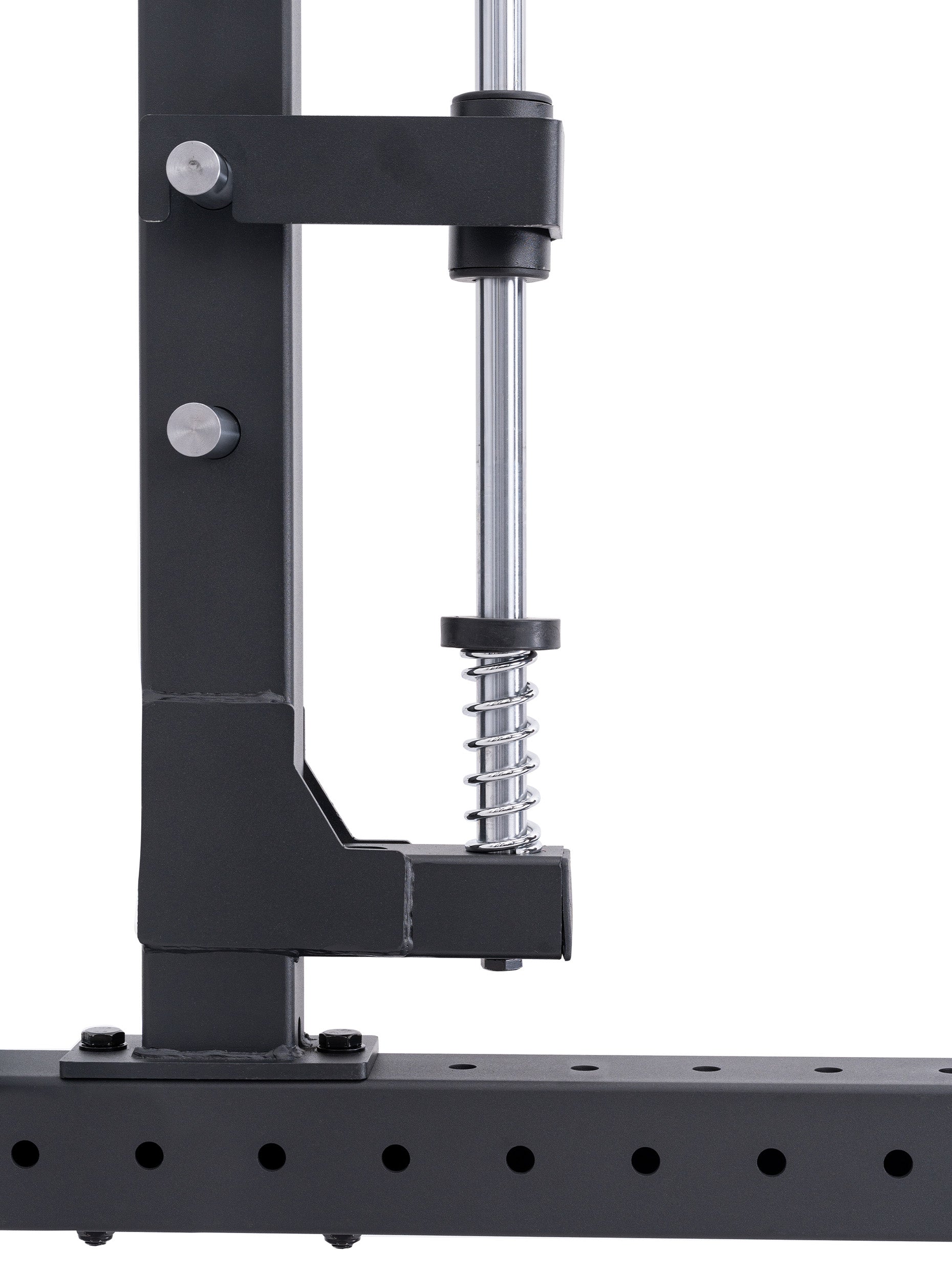 Full Power Rack R8-Bradley Kabelzug Station: Power Rack mit Seilzug und 2x90kg seitlichen Gewichtsblocks | Modular ausbaubar mit Multipresse und Jammer Arms 