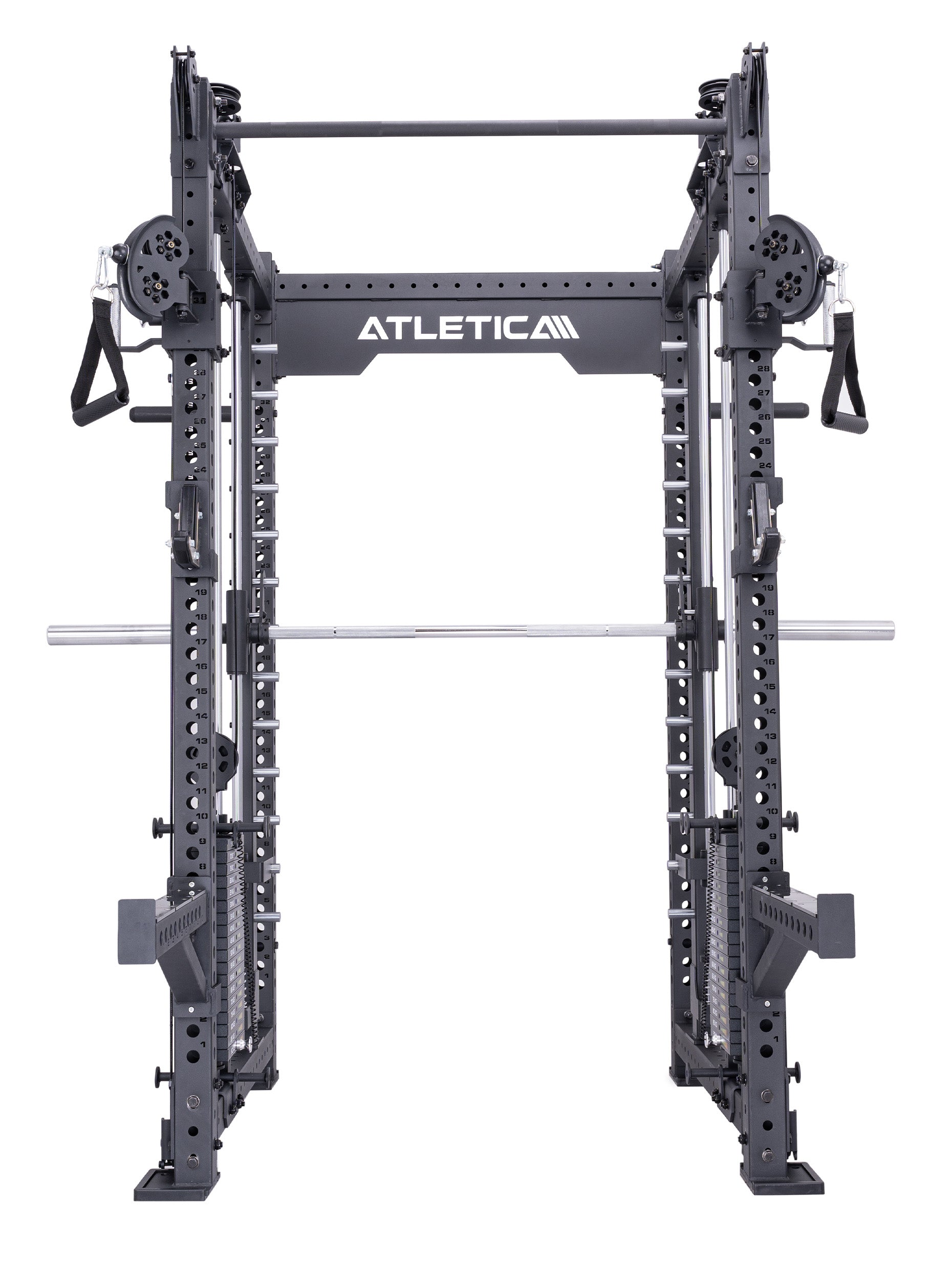 Power Racks: R8 R8 Bradley | mit 2x90kg seitlichen Gewichtsblocks, 