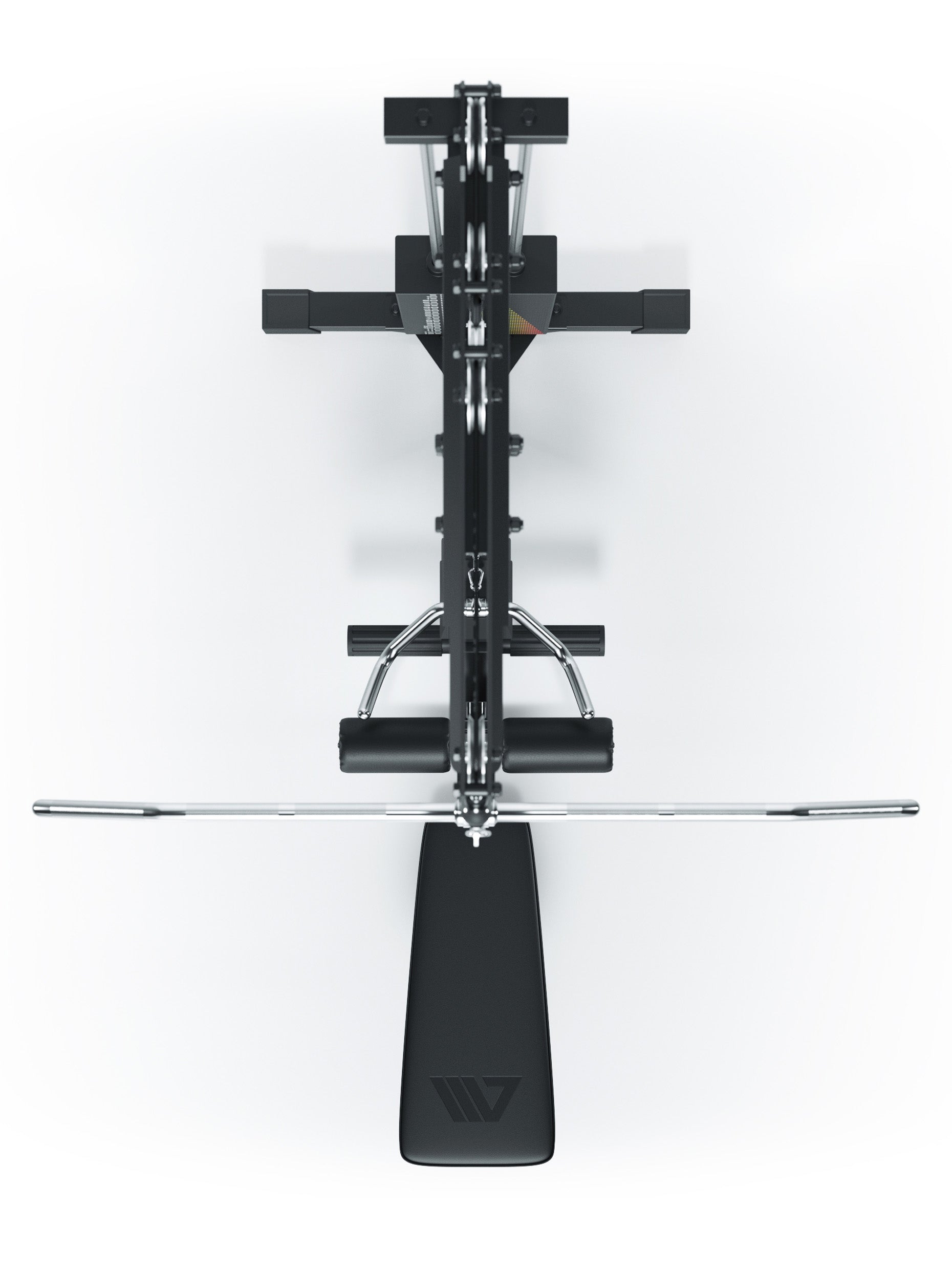 Latzug Station mit 1:1 Übersetzungsverhältnis und optimaler Bewegungsradius

