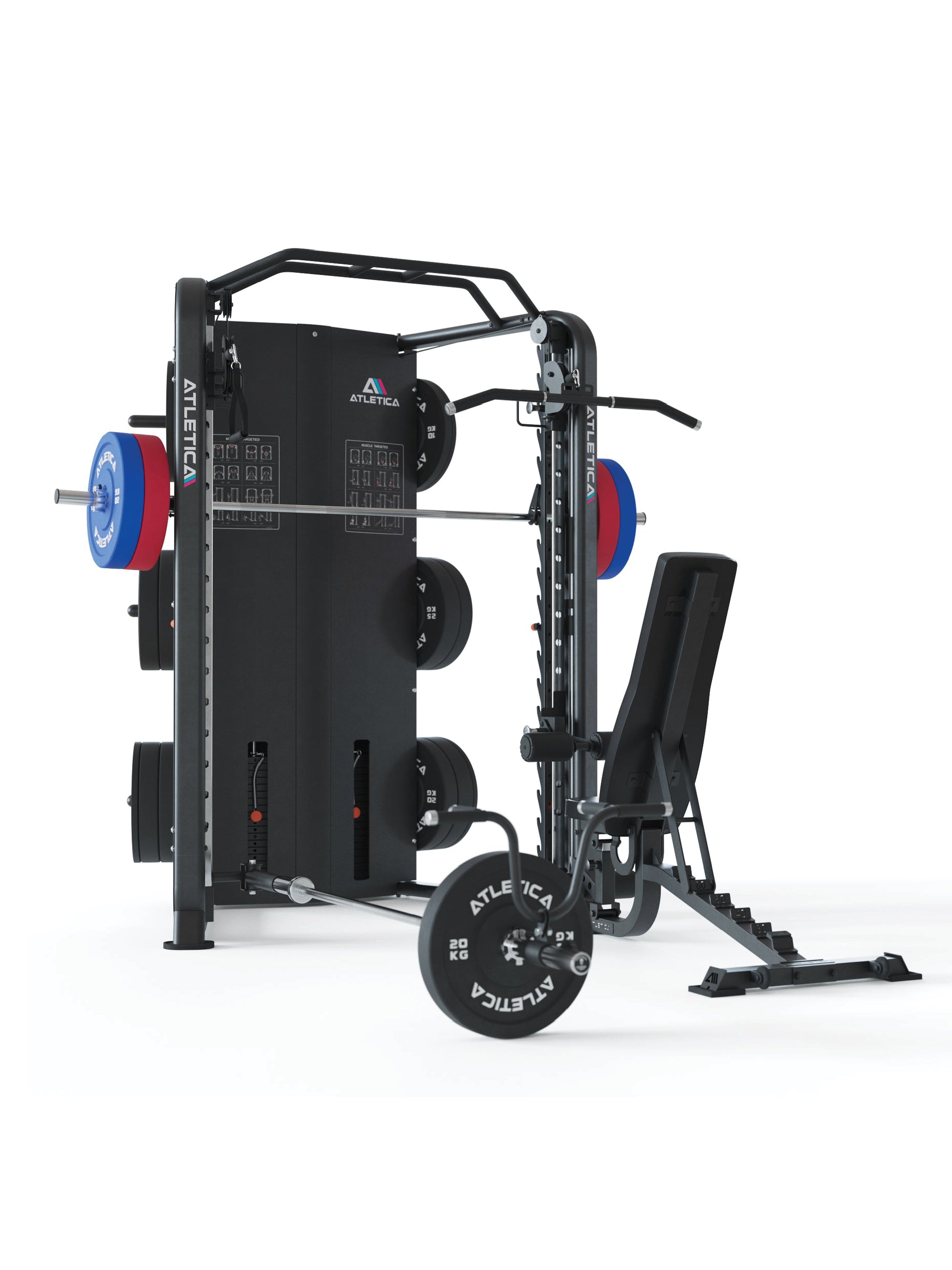 Kraftstation Multipresse DarkStar: Vielseitiges Training für Deadlifts, Squats und mehr