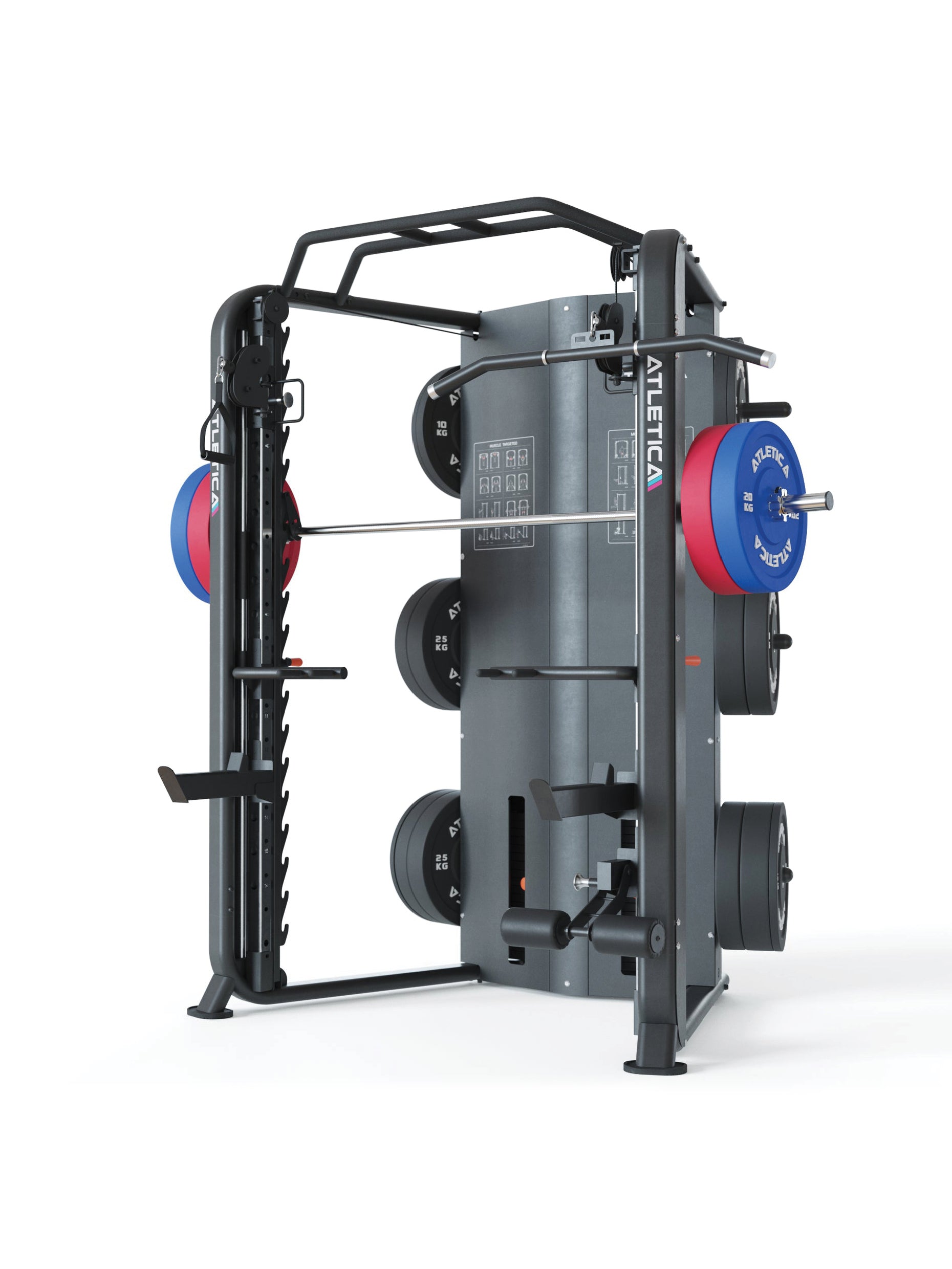 ATLETICA Multipresse DarkStar: Profi-Training mit integriertem Cable-Cross Mechanismus