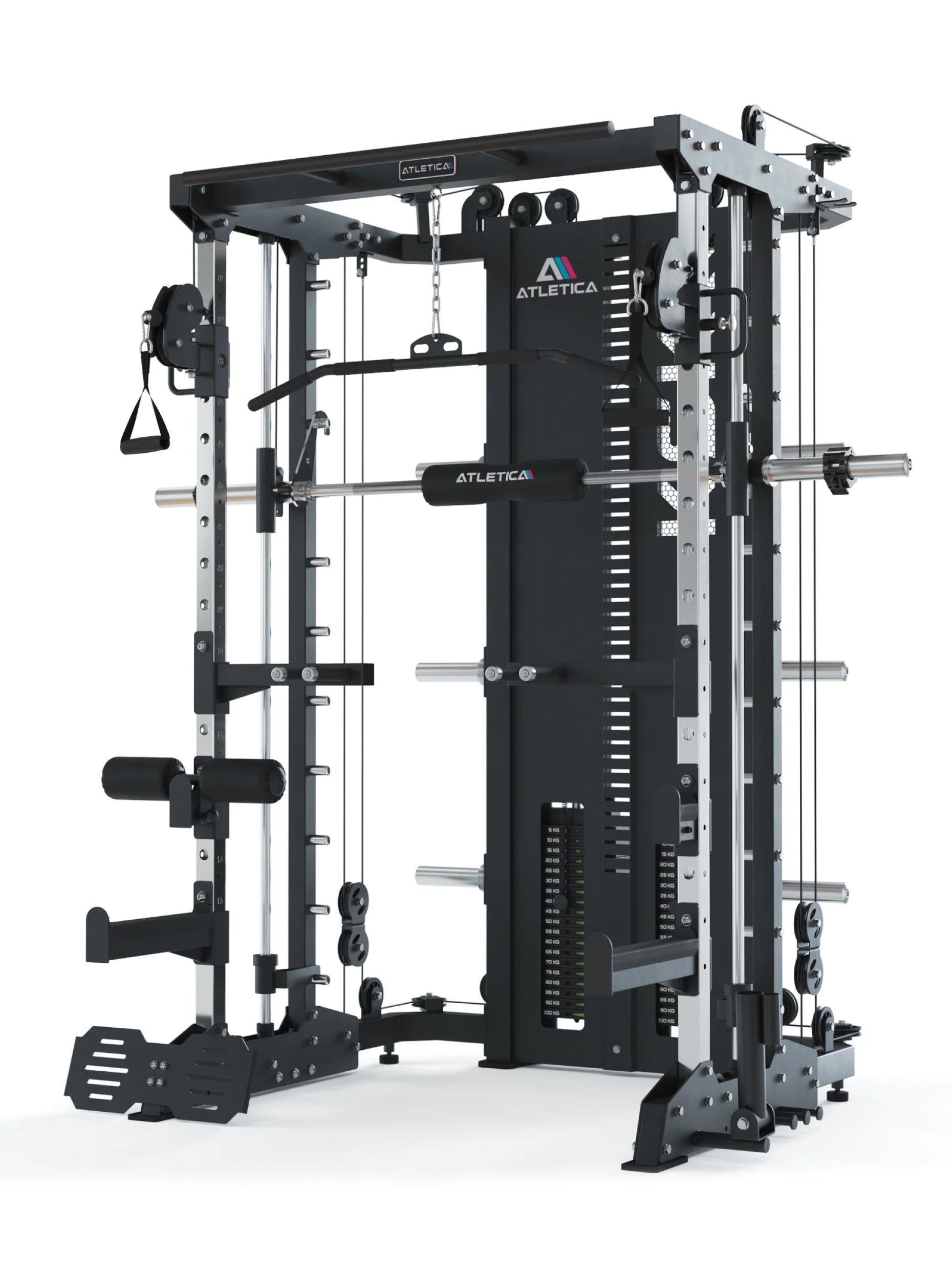 Multipresse KSK Combat mit Hantelbank Set, 