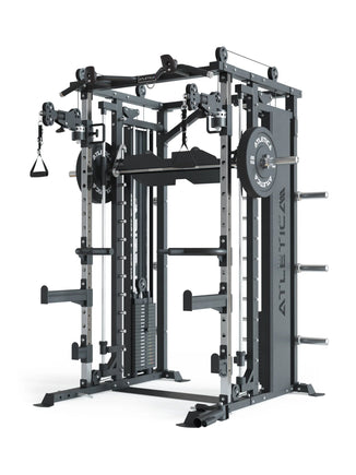 Kraftstation mit Smith Maschine und 360° Flex-Cross System X-Fortress