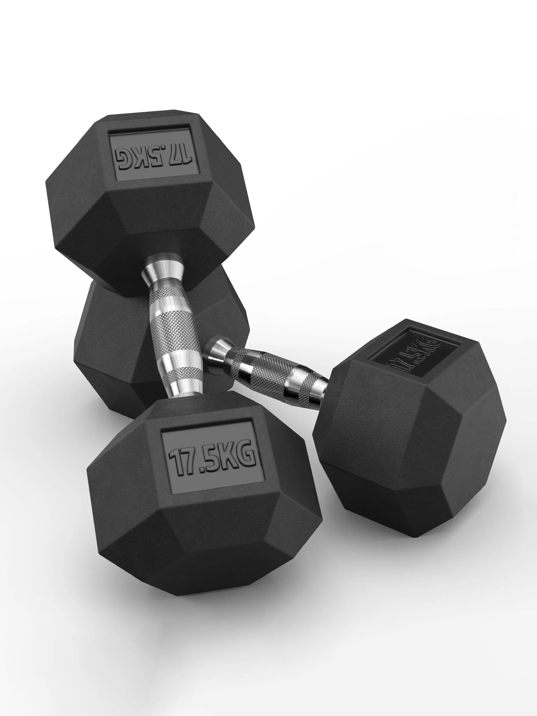 Gewichte > Hexagon kurzhantelnHexagon PVC ummantelt (paarweise)ATLETICA Hexagon Kurzhanteln ∣ PVC Bezug ∣ Schutzummantelung ∣ Langlebig ∣ Geruchsarm 