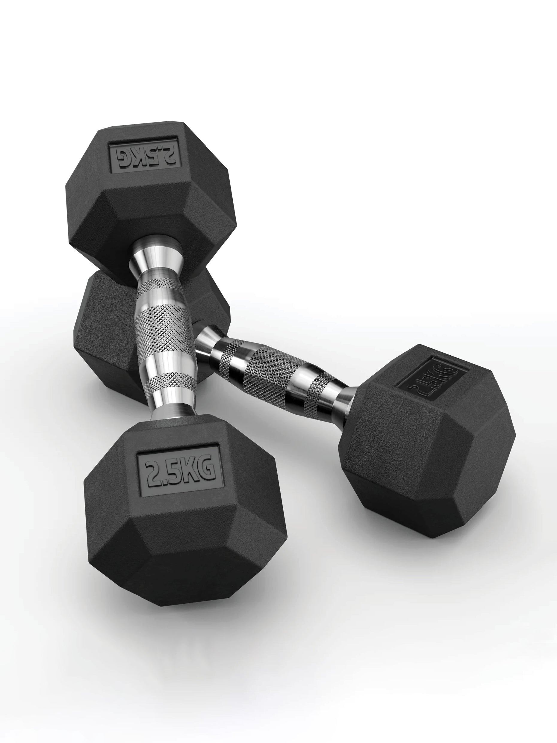 Gewichte > Hexagon kurzhantelnHexagon PVC ummantelt (paarweise)ATLETICA Hexagon Kurzhanteln ∣ PVC Bezug ∣ Schutzummantelung ∣ Langlebig ∣ Geruchsarm 