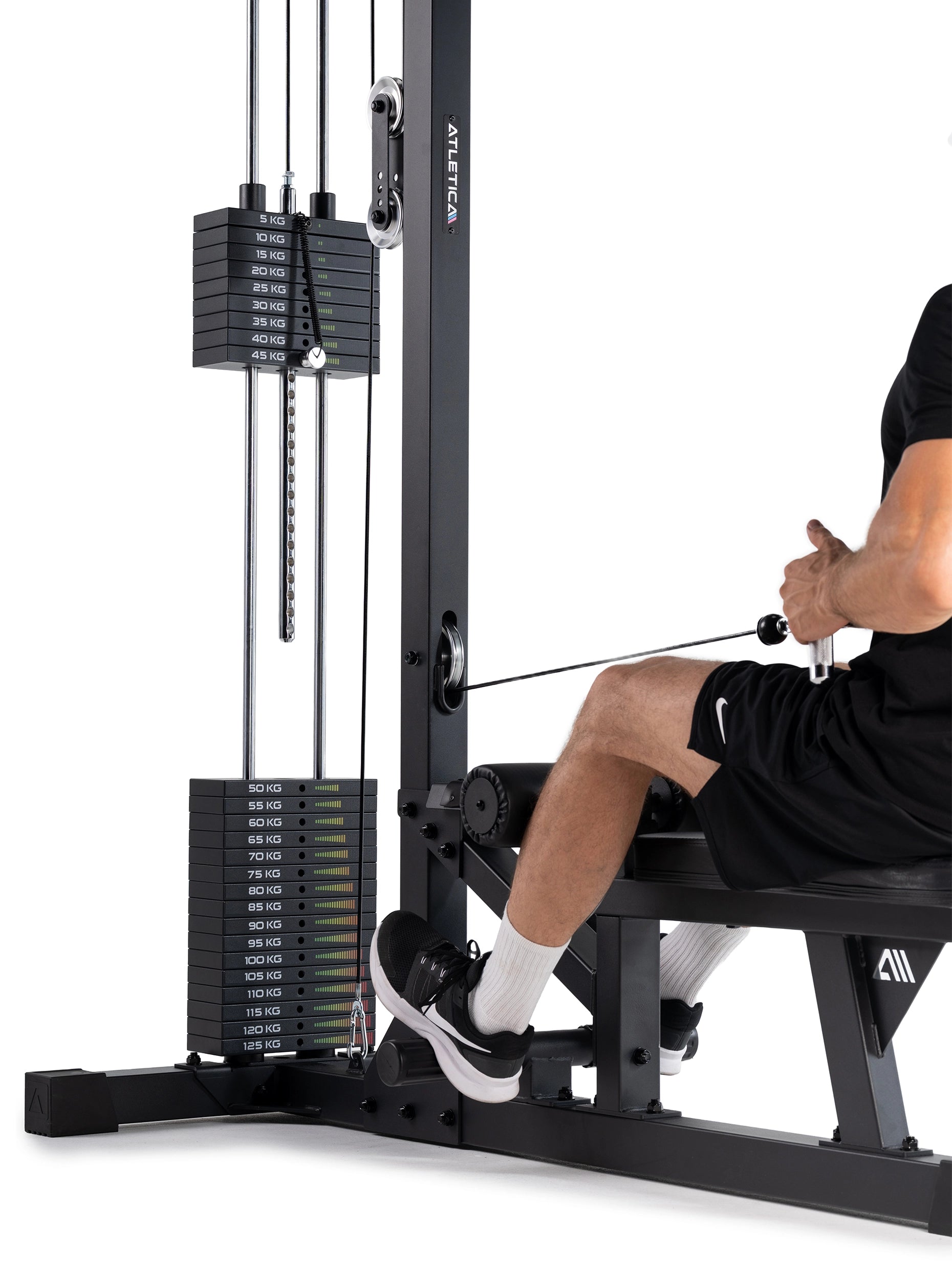 Rudern am Latzug mit Ruder-Station