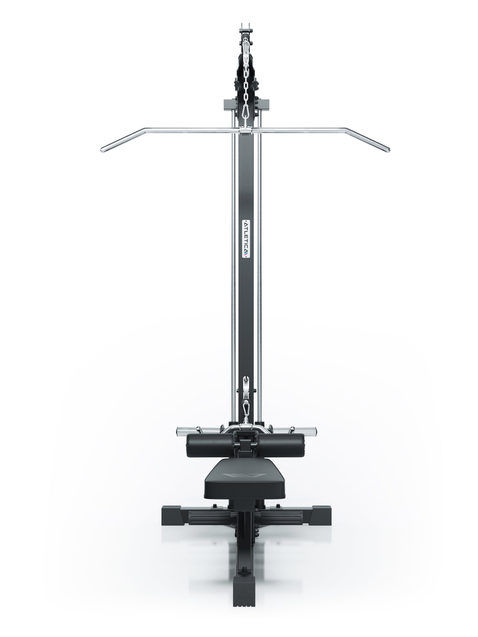 Latzug Station mit 1:1 Übersetzungsverhältnis und optimaler Bewegungsradius
