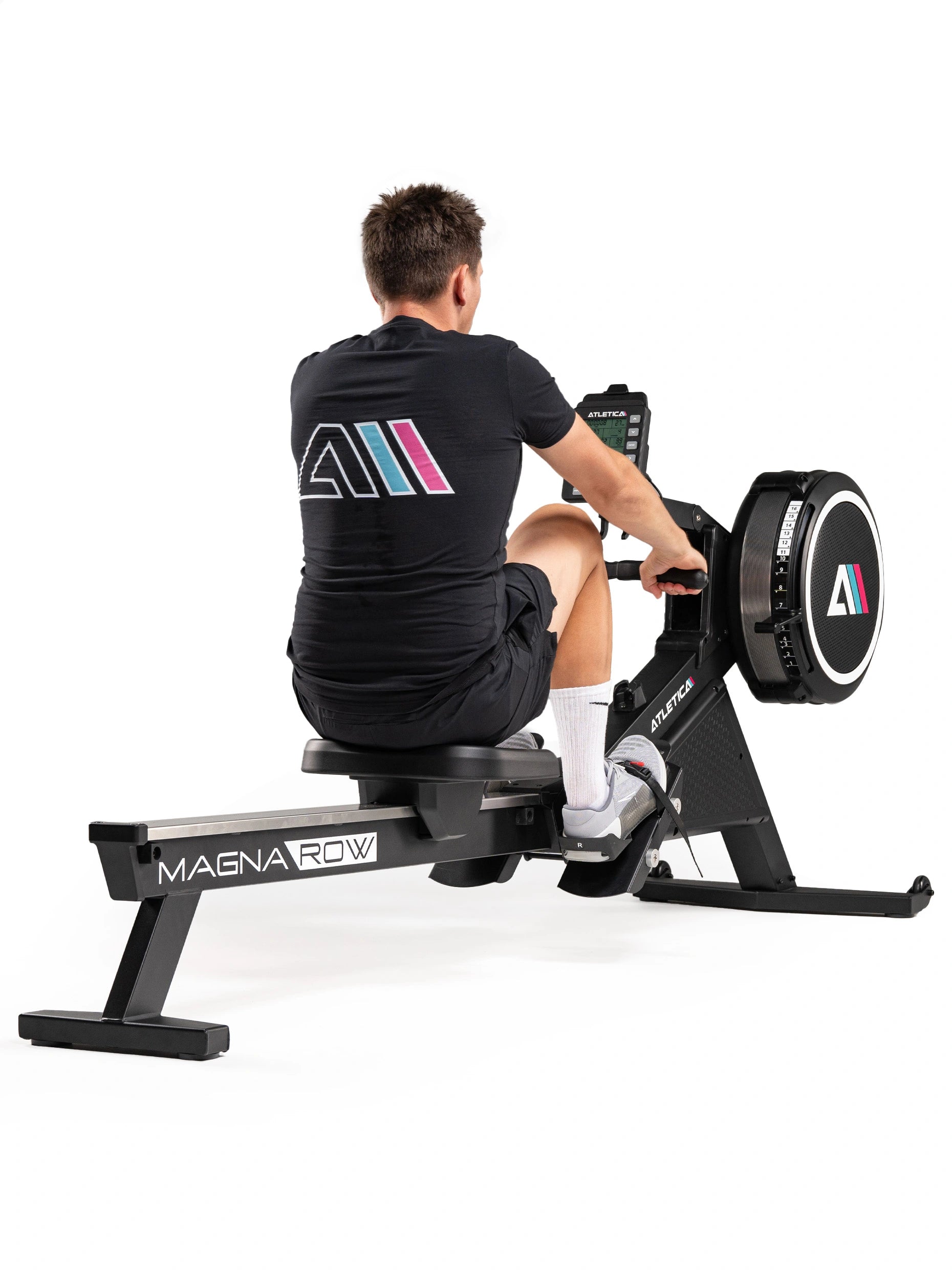 MagnaRow Set | Ruderergometer inkl. Bodenschutz & Set Widerstandsbänder