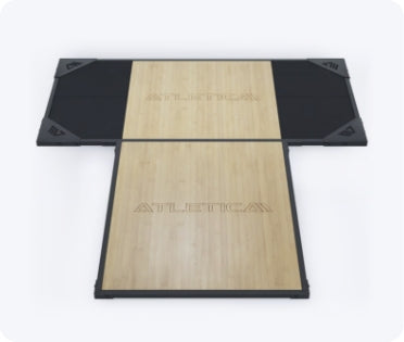 Gewichtheben Plattform aus Holz