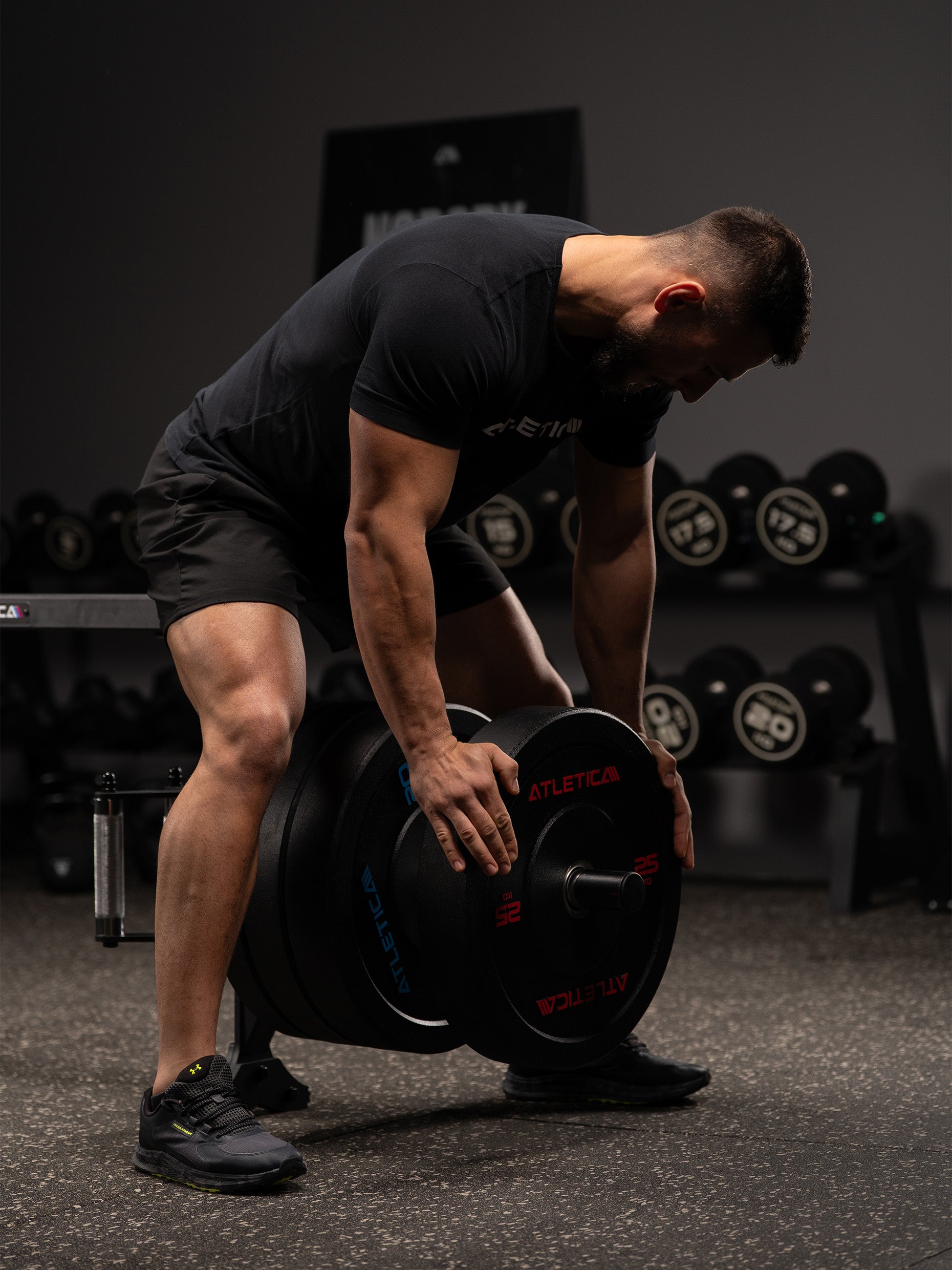 Open Hex Bar fürs Gewichtheben Training im Fitnessstudio