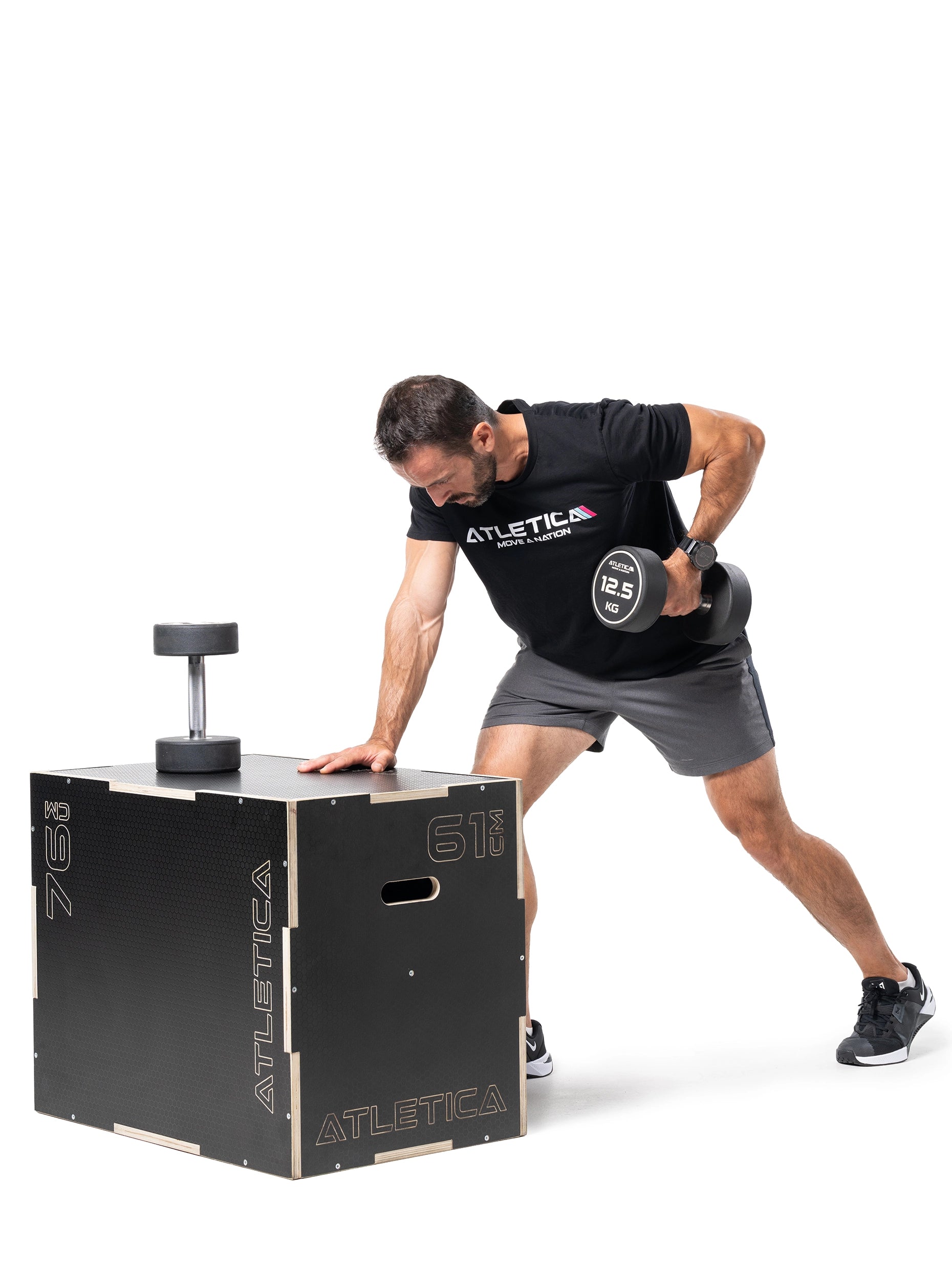 Anti Slip Plyo Box Kurzhantel Training