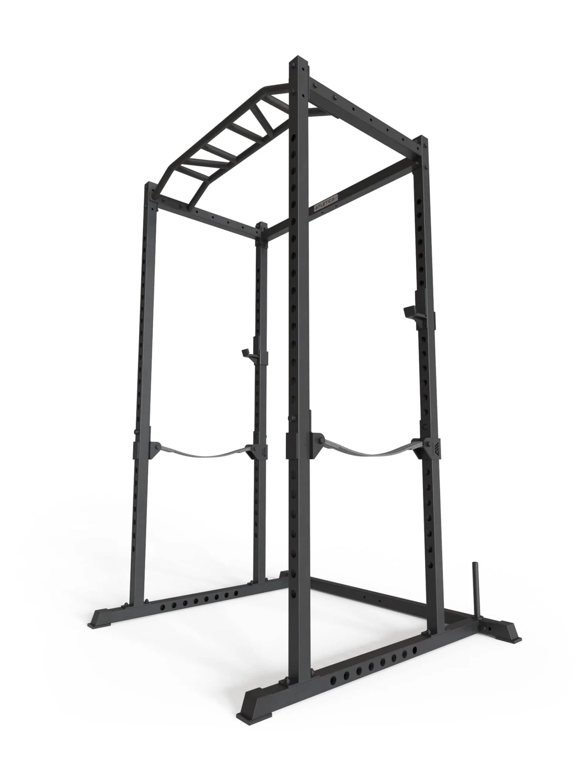 Power Rack R5 Base Käfig: Multi-Grip Pull-Up Bar, Pin-and-Pipe-Safeties, J-Hooks und Gewichts-Pins, ideal für Fitnesstraining mit Hantelbank und Gewichten,  