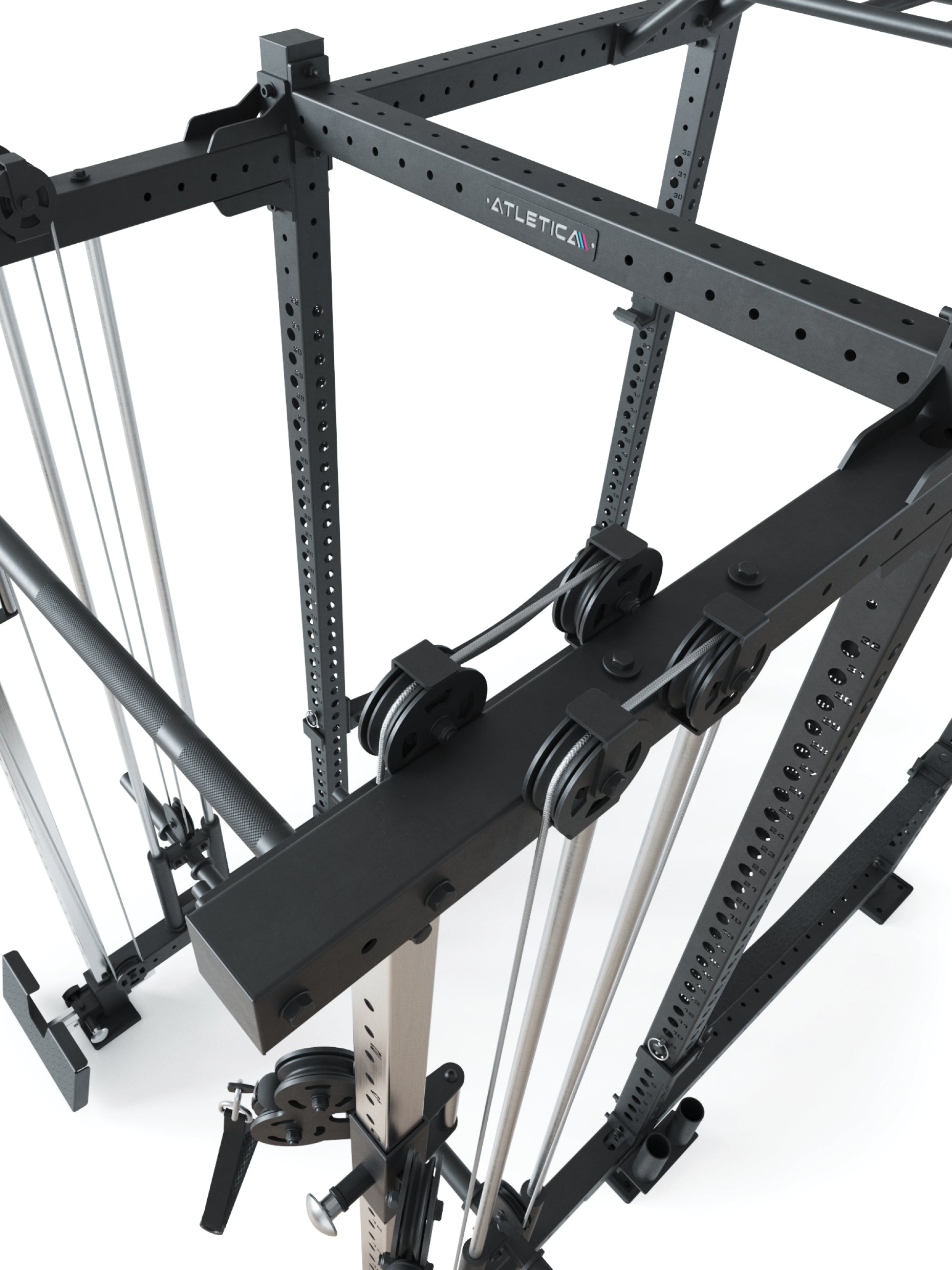 Power Rack R8-Duality: 183x235 cm Grundfläche | 262 kg schwer