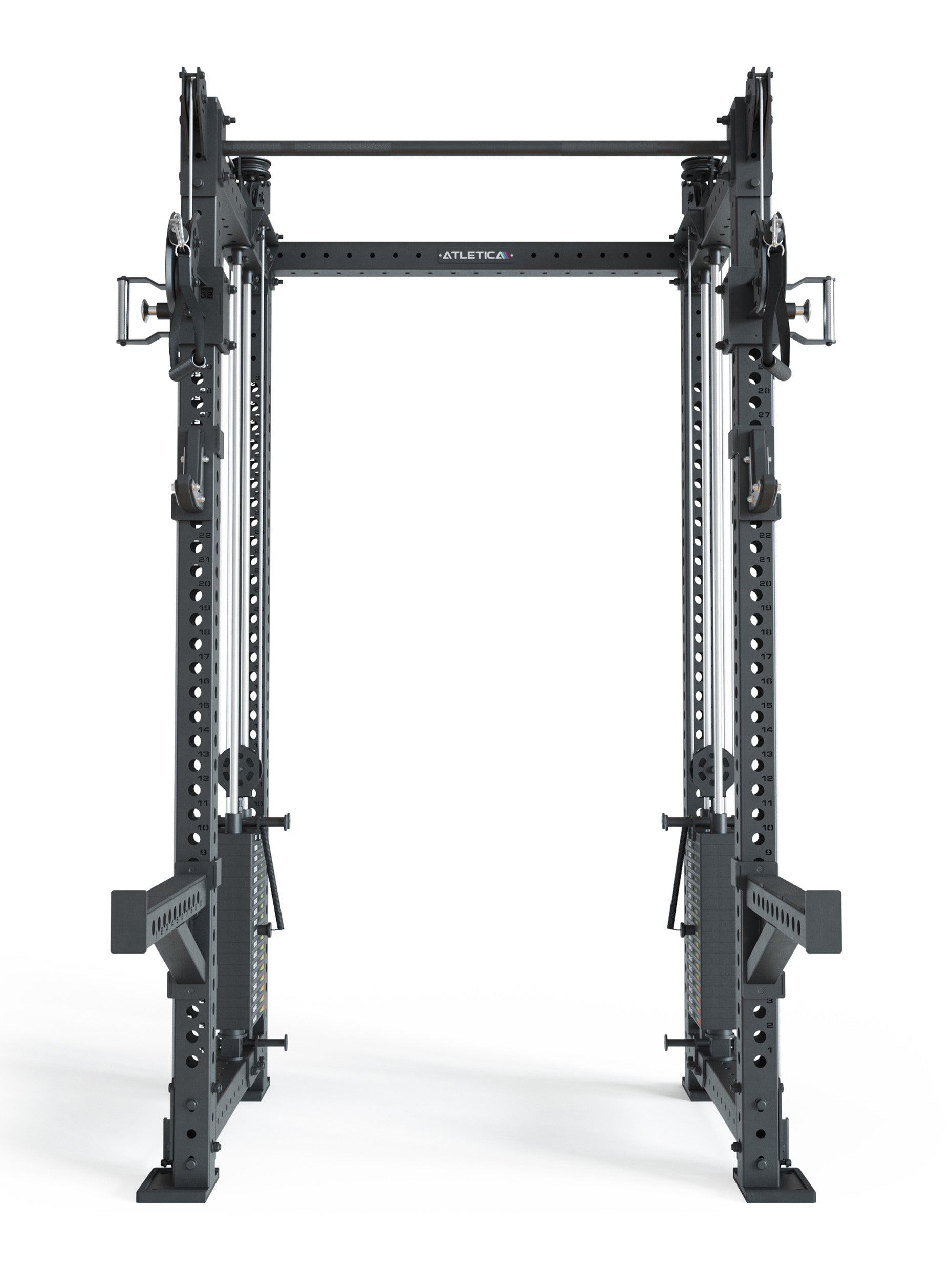 Power Racks: R8 R8 Bradley | mit 2x90kg seitlichen Gewichtsblocks, 