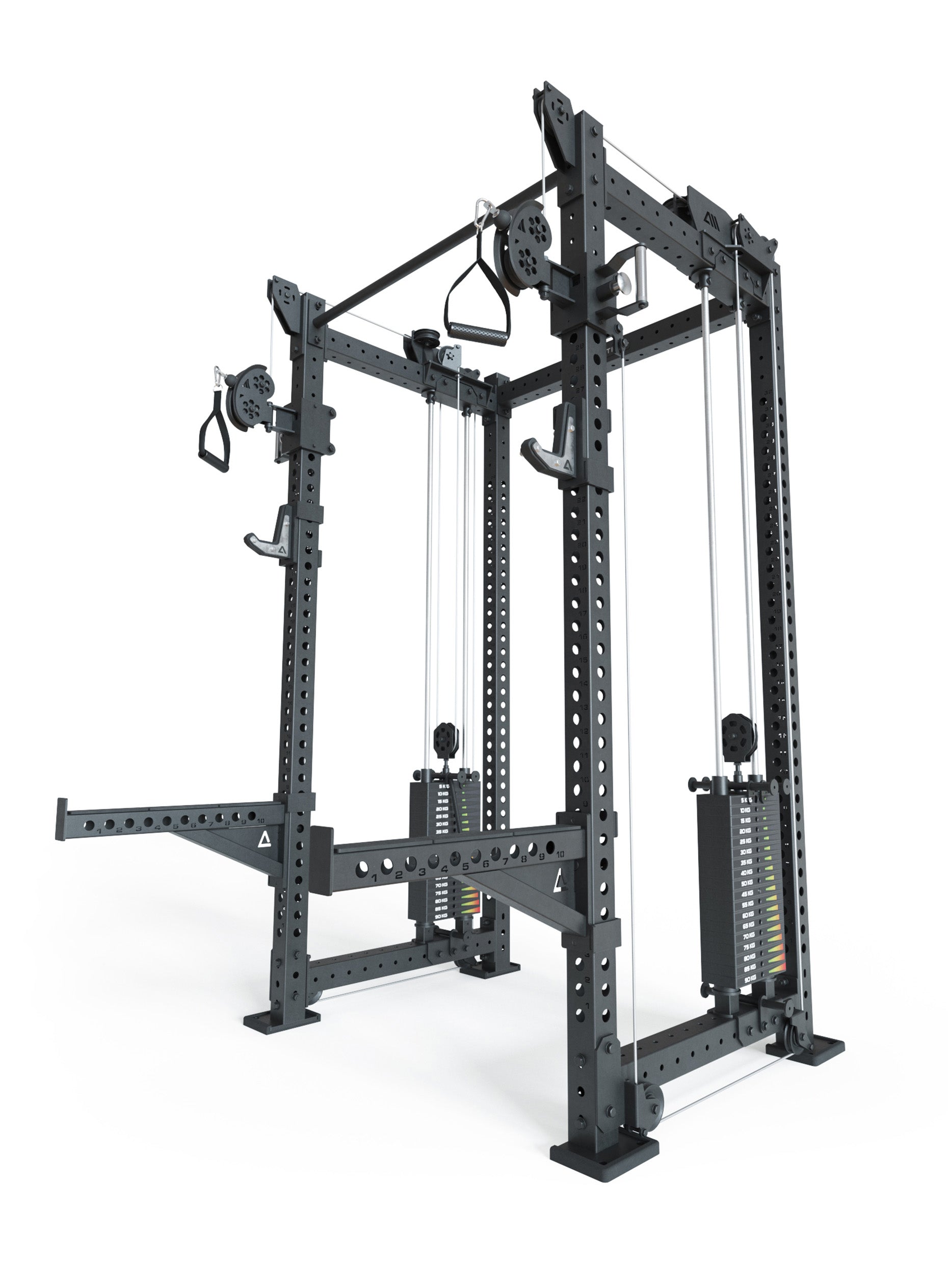 Power Cage: R8 Bradley | Modular ausbaubar mit Multipressen und Jammer Armen, 