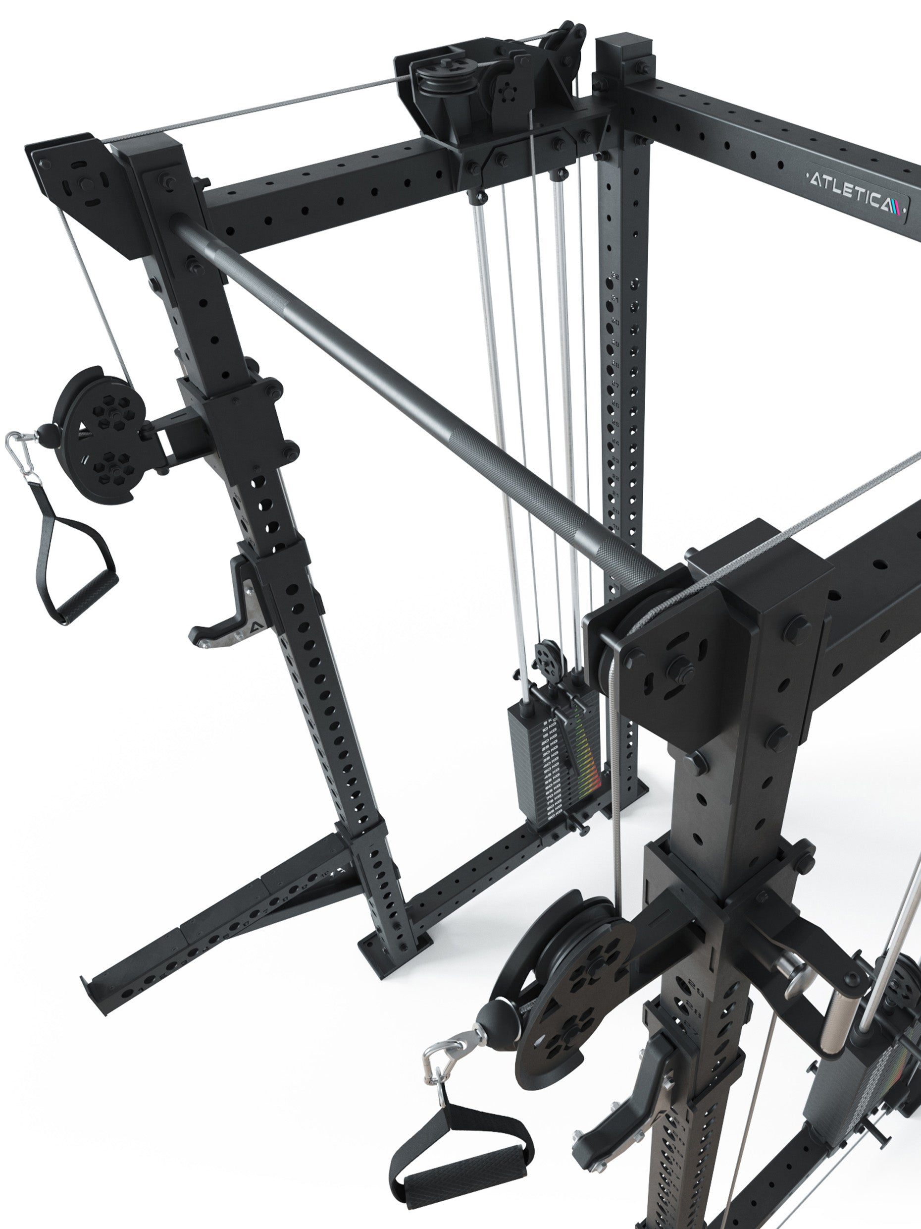 Power Cage: R8 R8 Bradley | mit 2x90kg seitlichen Gewichtsblocks, 