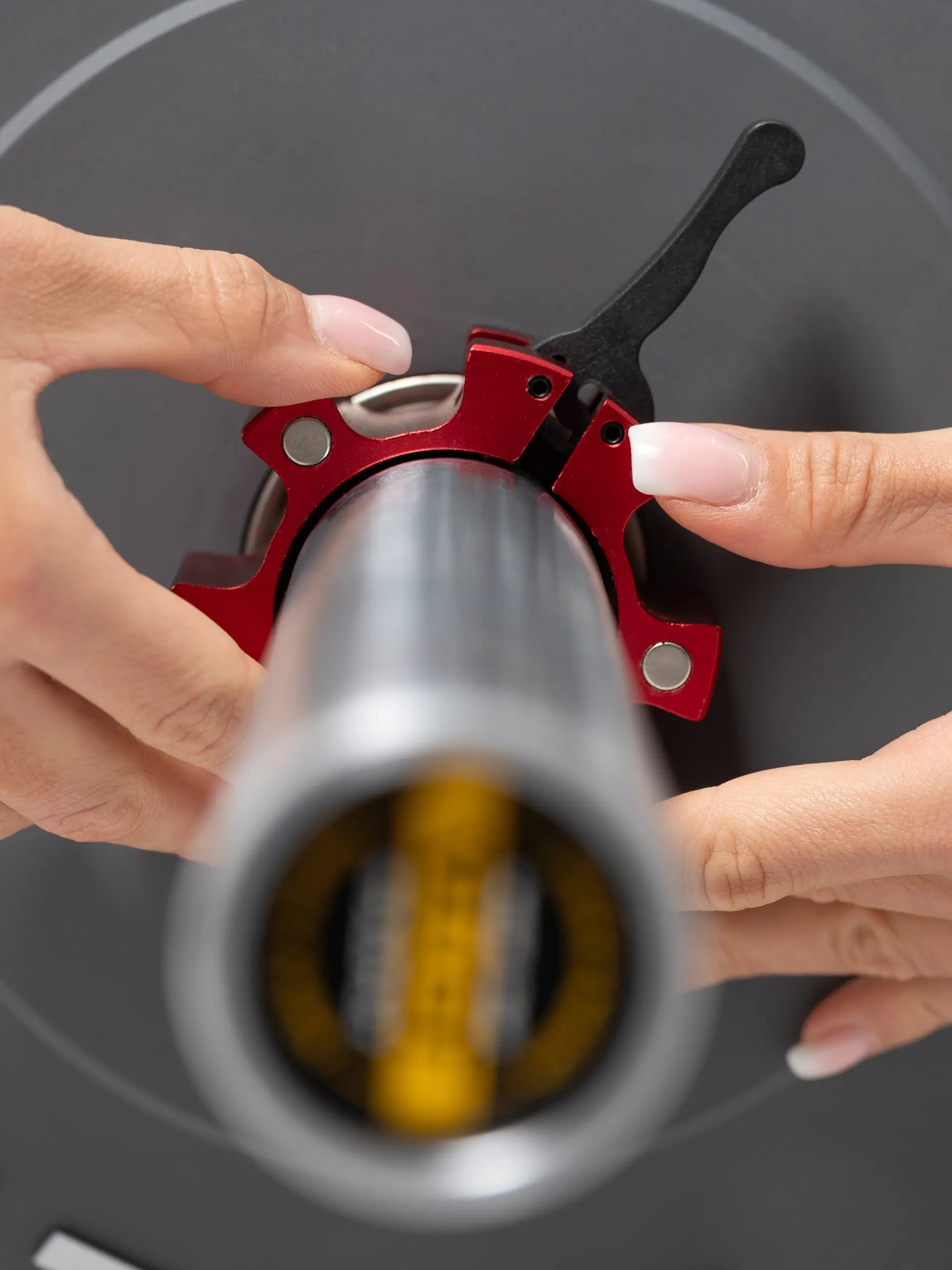 Hantelverschlüsse aus Aluminium, 