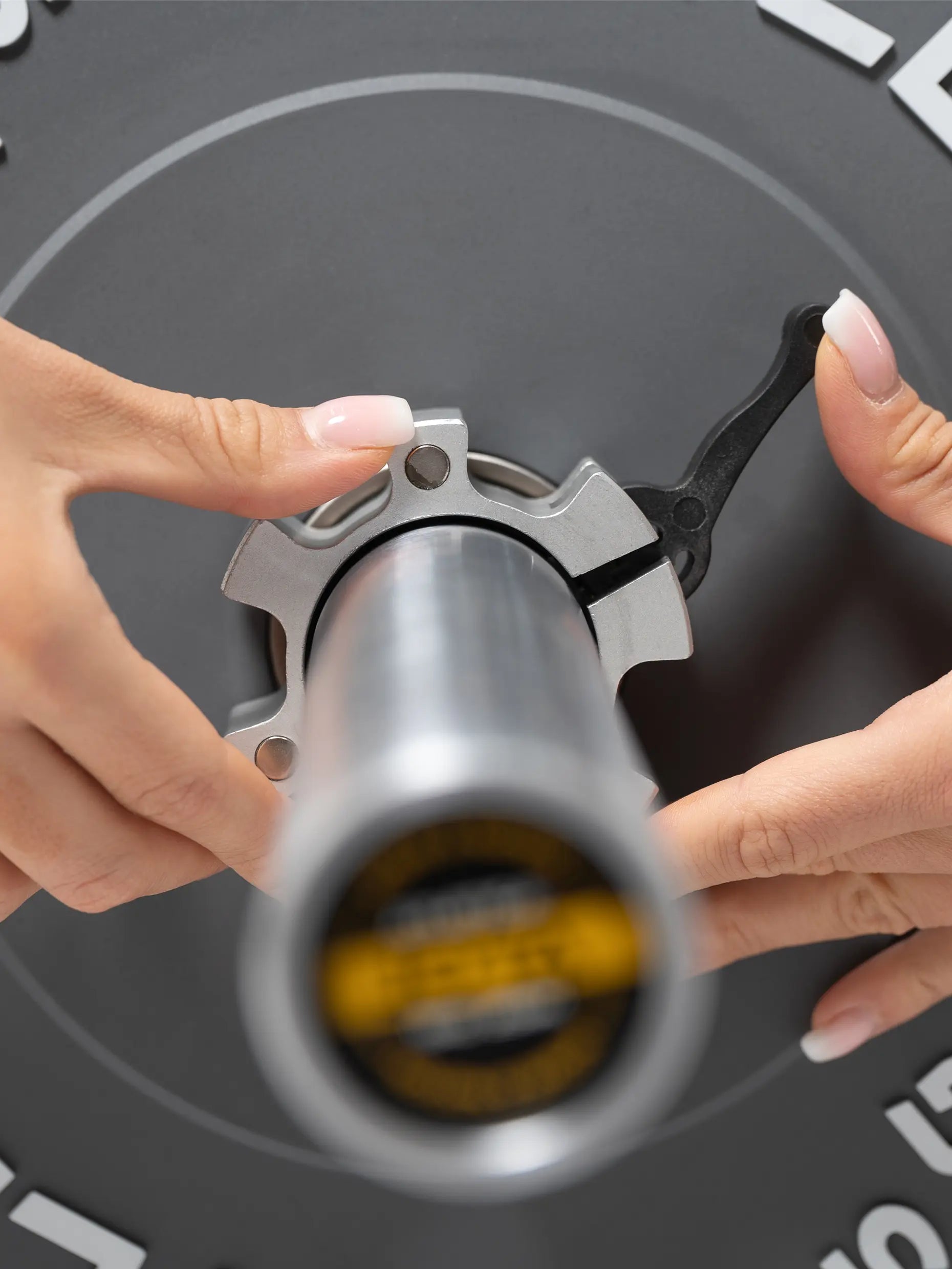 Hantelverschlüsse aus Aluminium, 