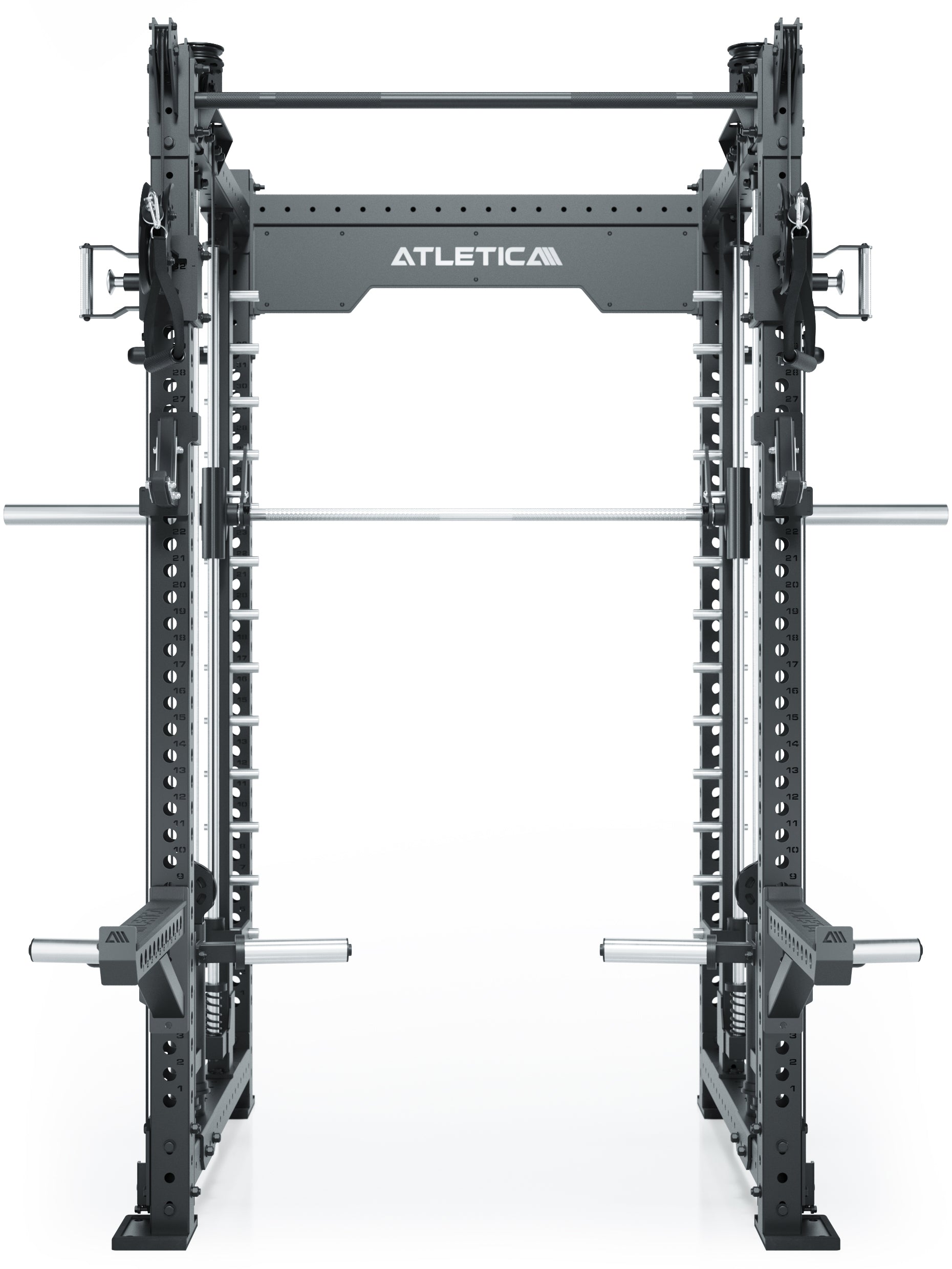 Power Rack R8 Bradley | Plate Loaded mit Gewichten 