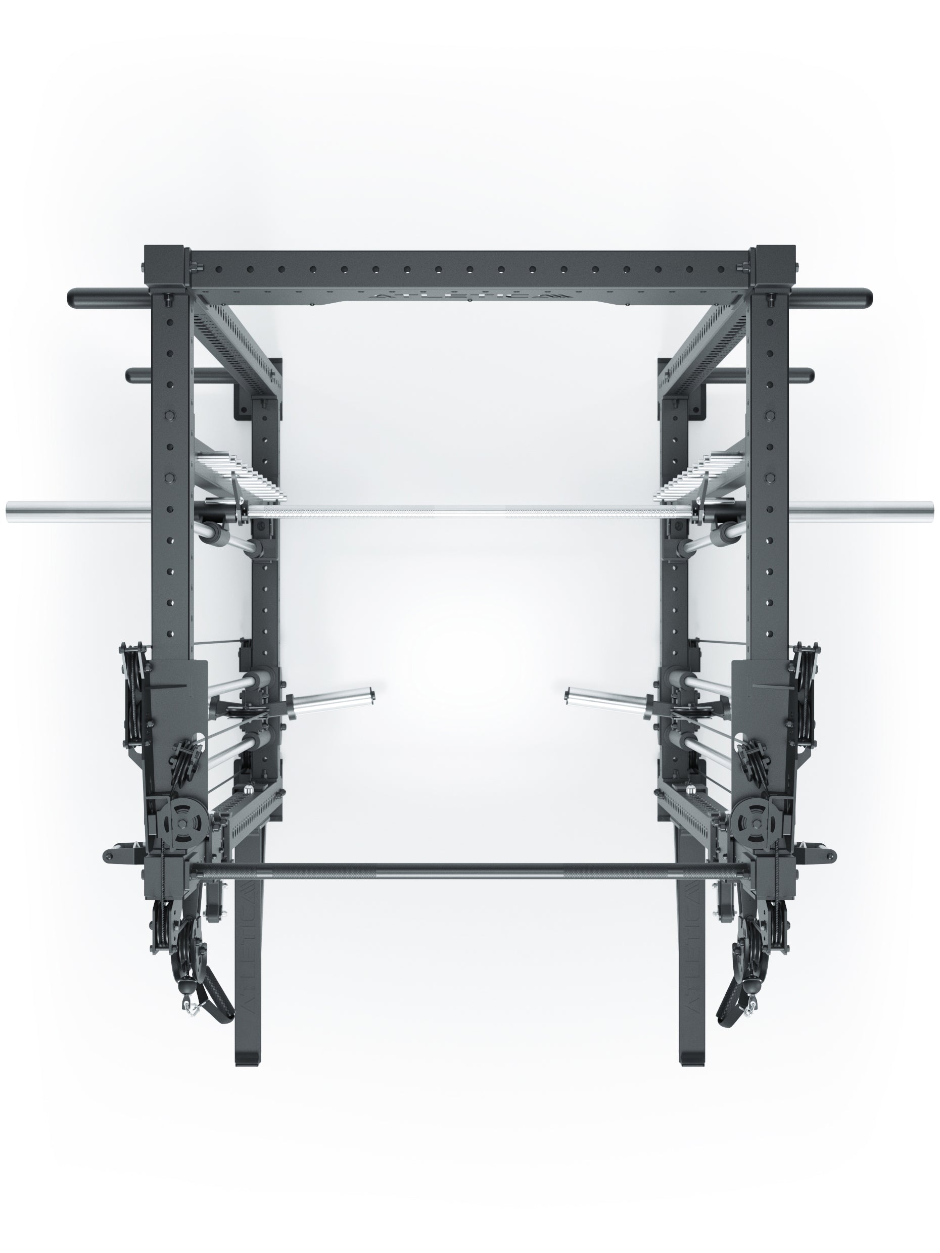 Power Rack R8 Bradley | Plate Loaded mit Gewichten 