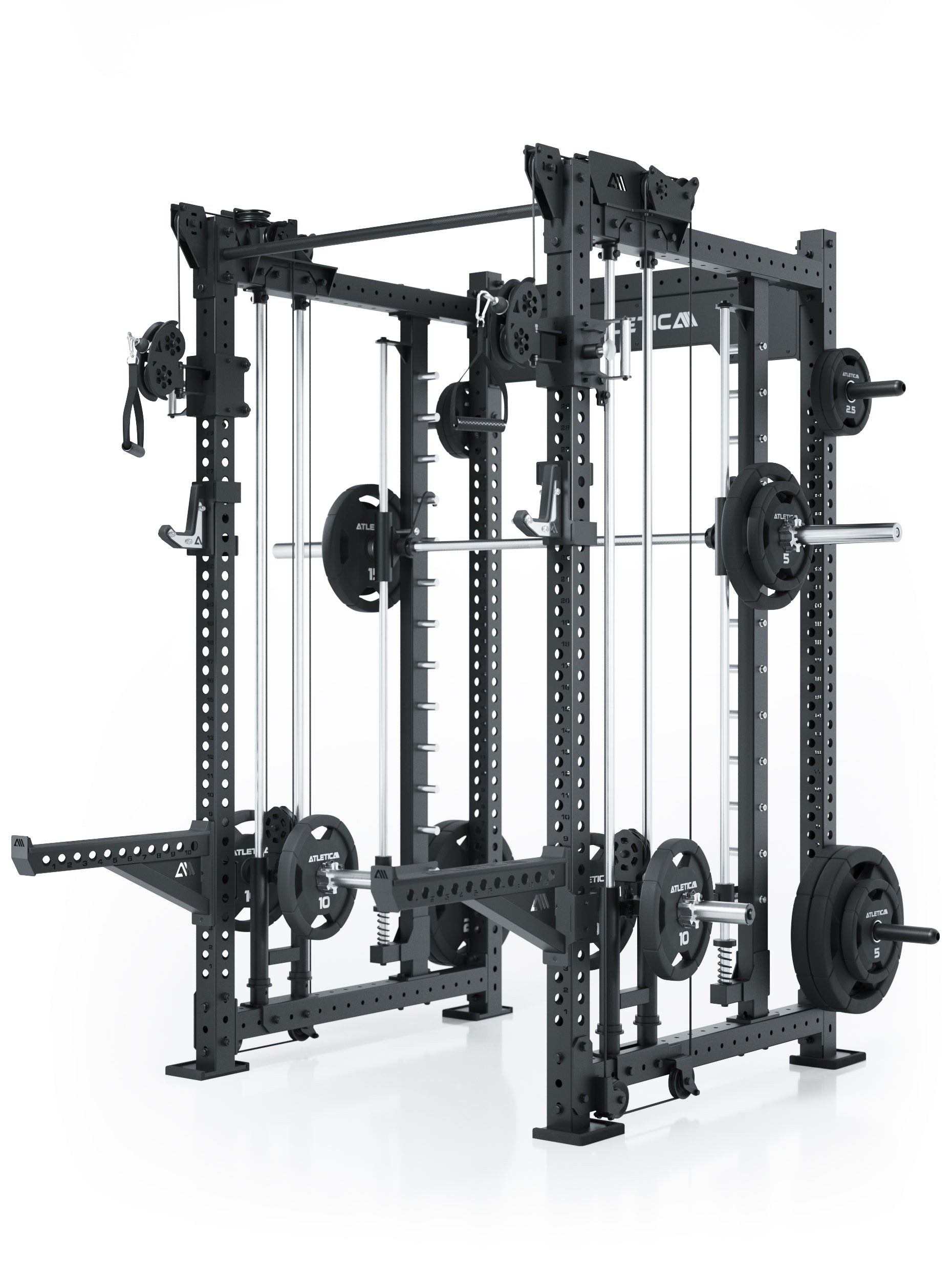 Power Rack R8 Bradley | Plate Loaded mit Gewichten 