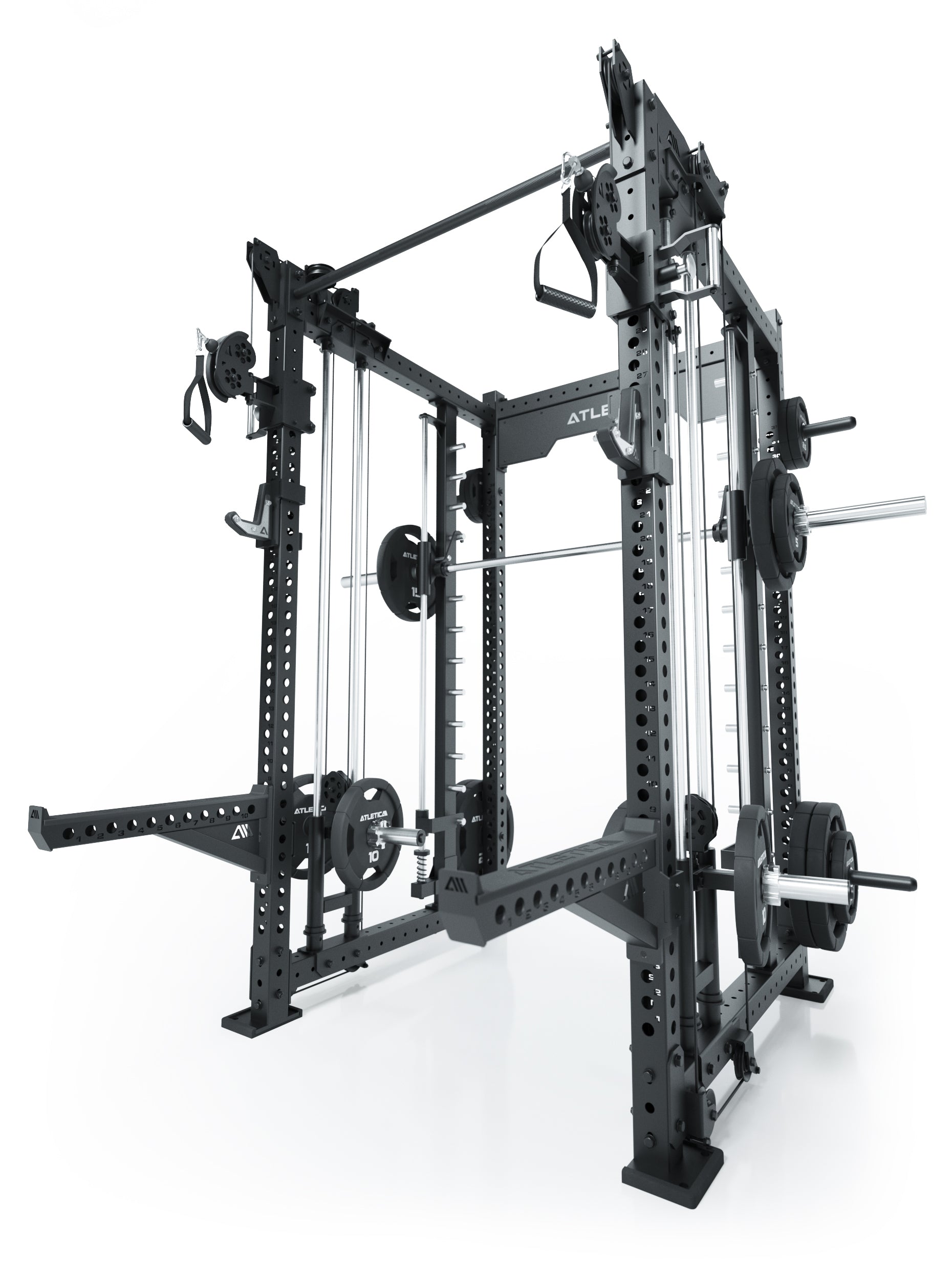 Power Rack R8 Bradley | Plate Loaded mit Gewichten 