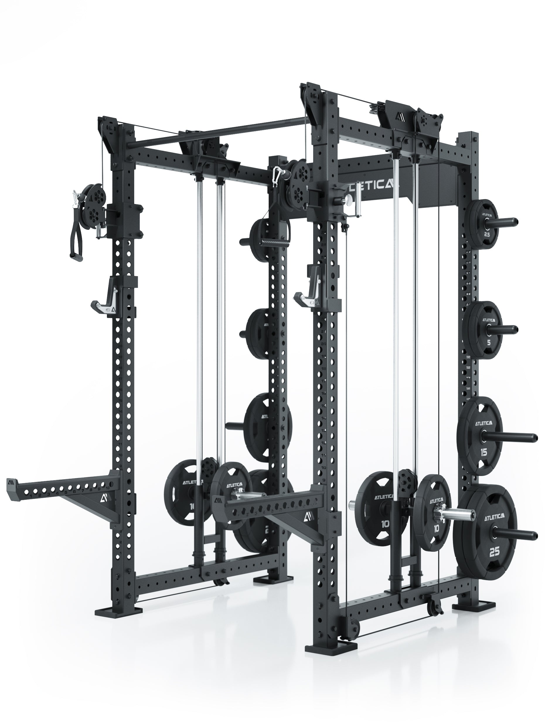 Power Rack R8 Bradley | Plate Loaded mit Gewichten 