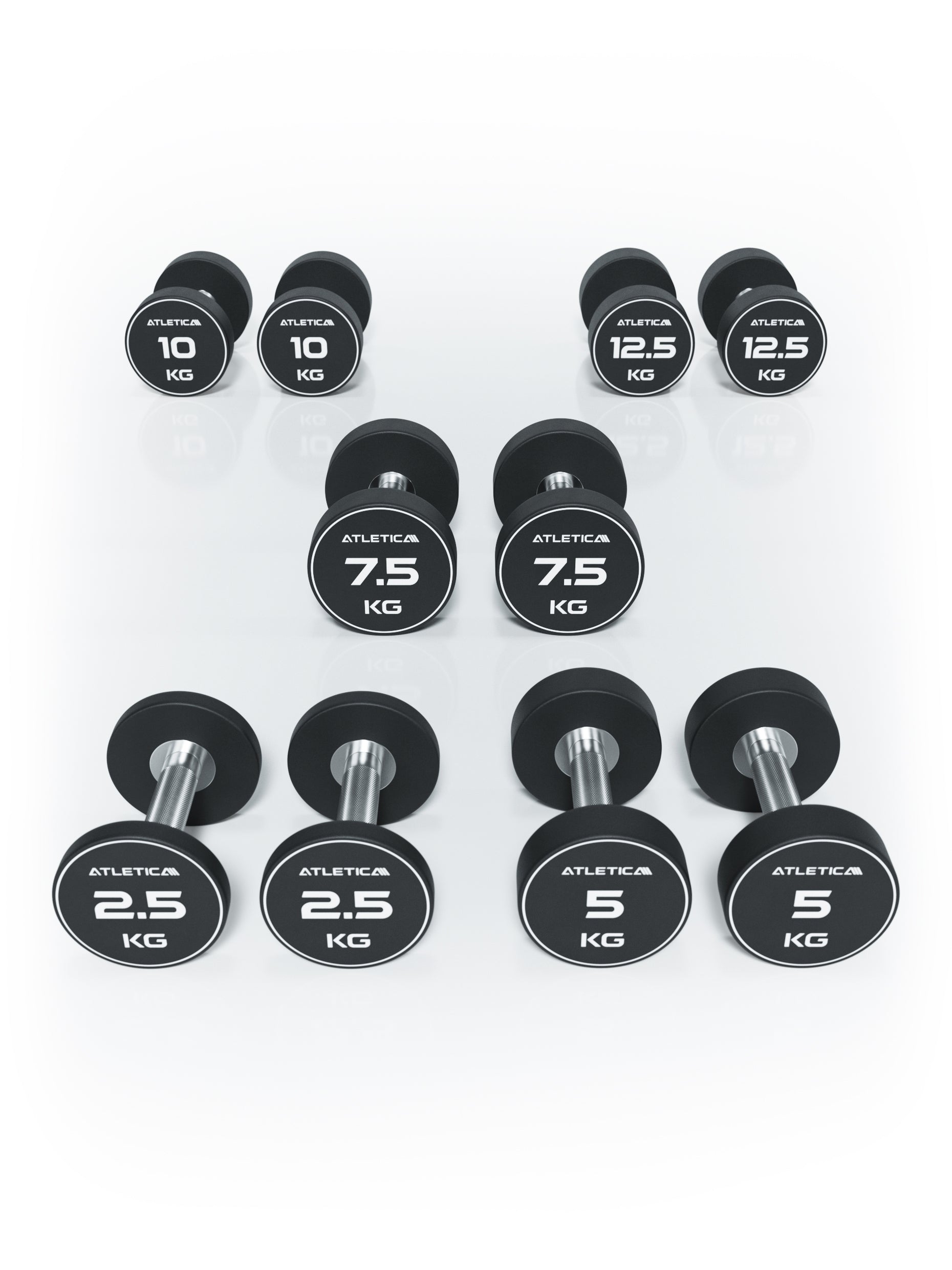 Polyurethan Rundhantel Set I 5 - 12.5kg