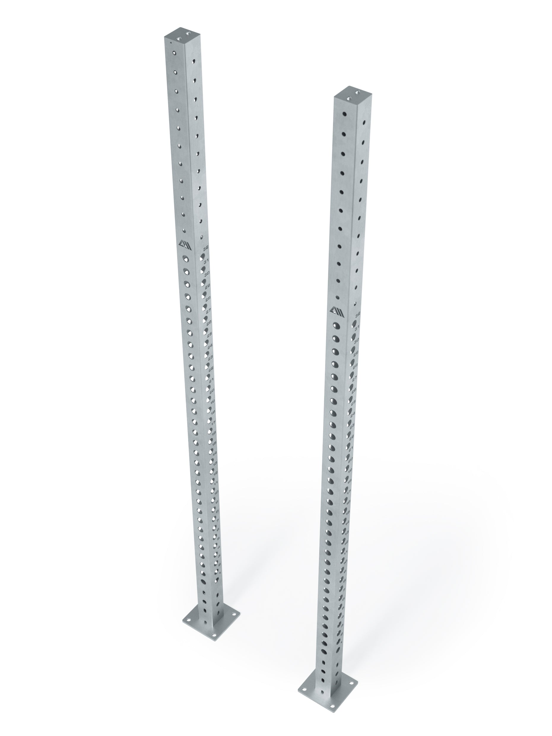 R8 Outdoor Upright 255cm (paarweise) | Edelstahl