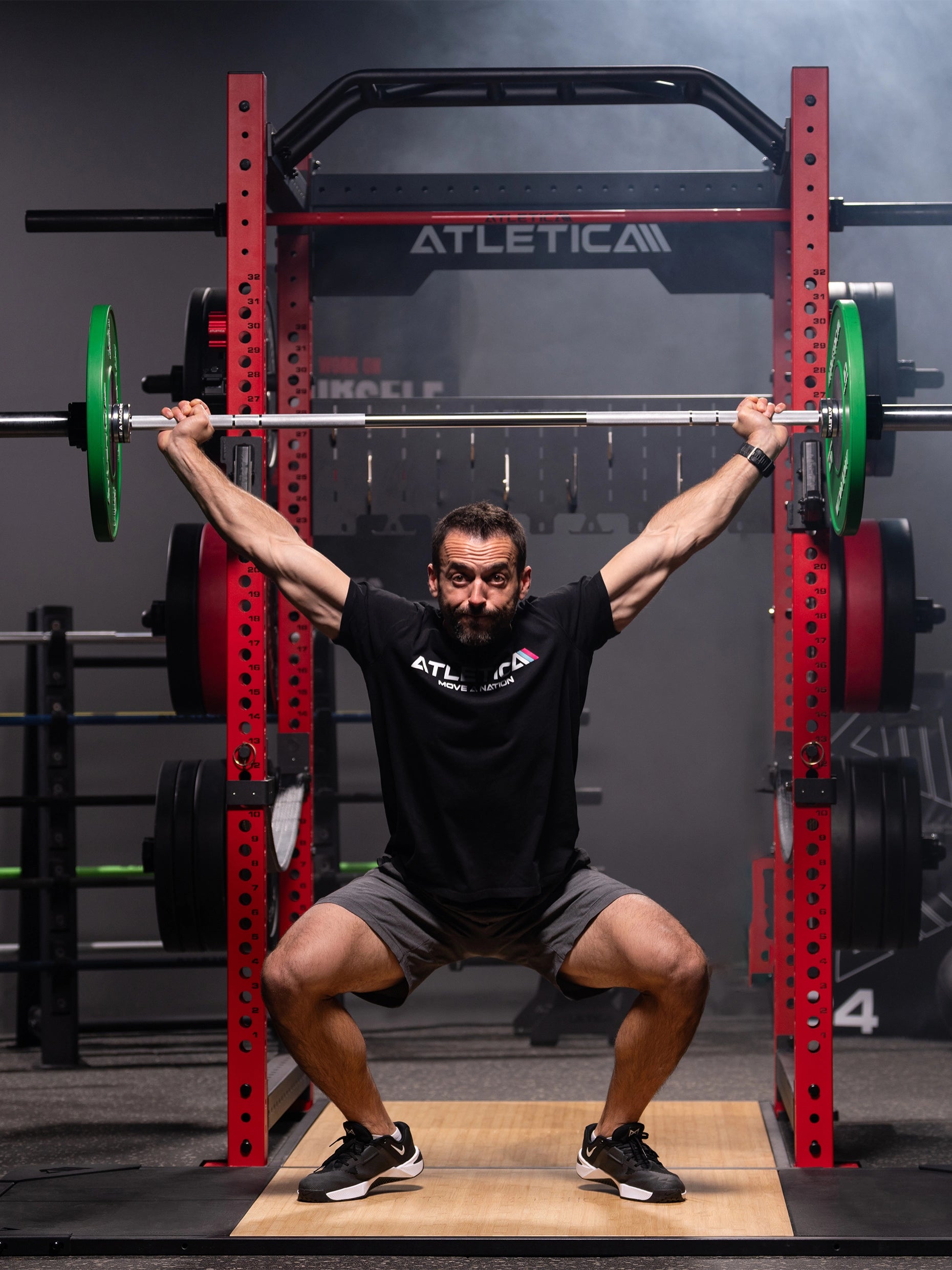 Weightlifting T-Shape Plattform