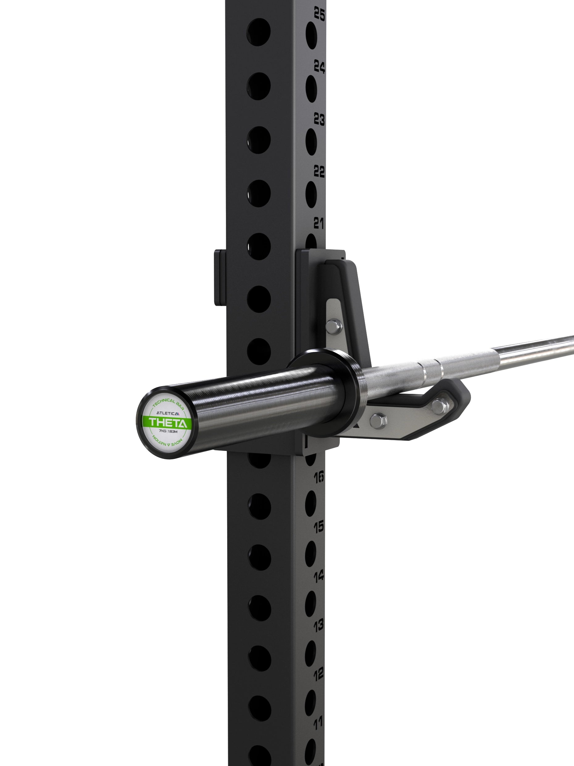 Theta Technikstange aus Aluminium: realistischer Spin & angenehmer Grip 