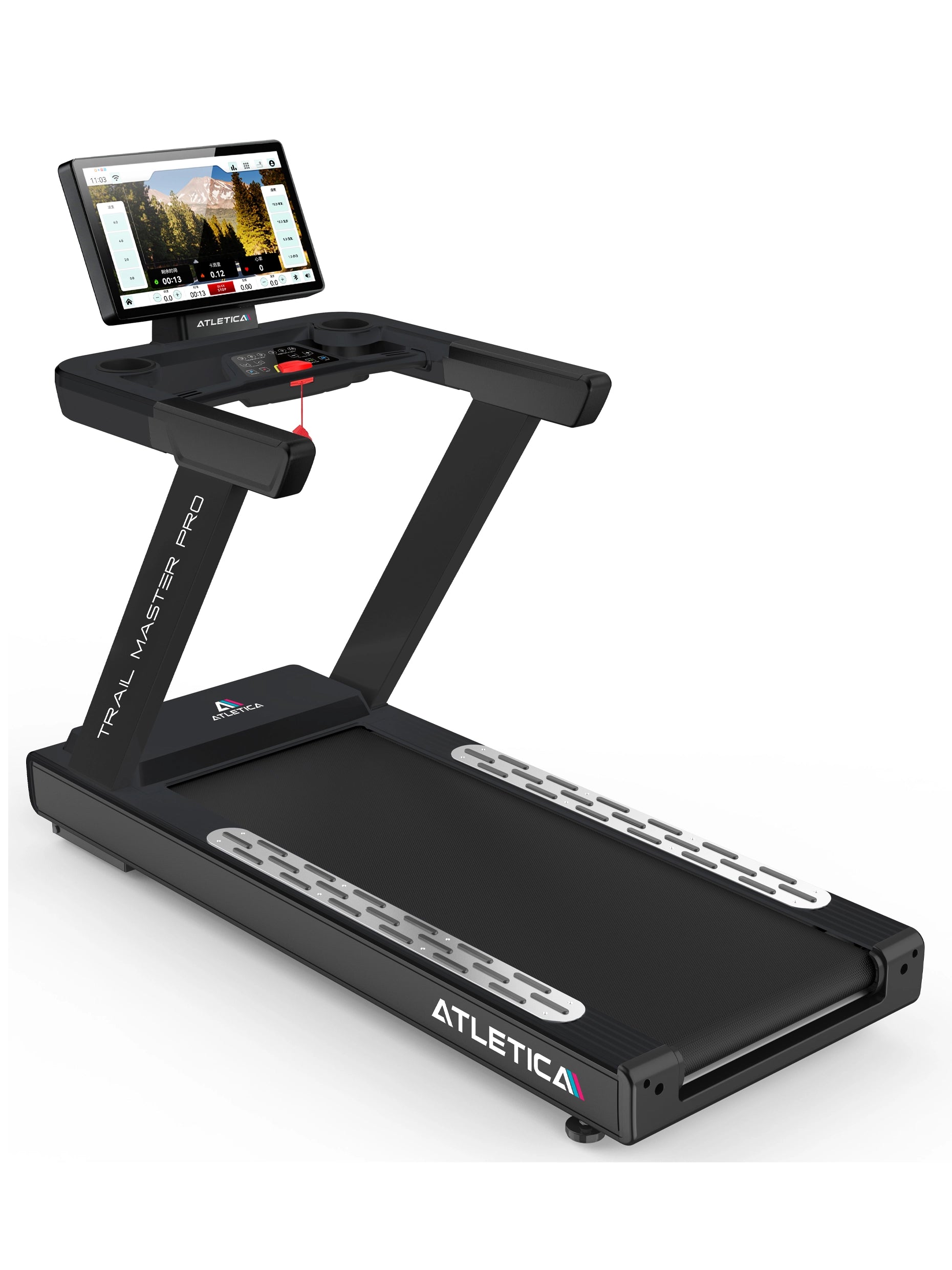 TrailMaster PRO | Laufband mit TFT Android Cockpit