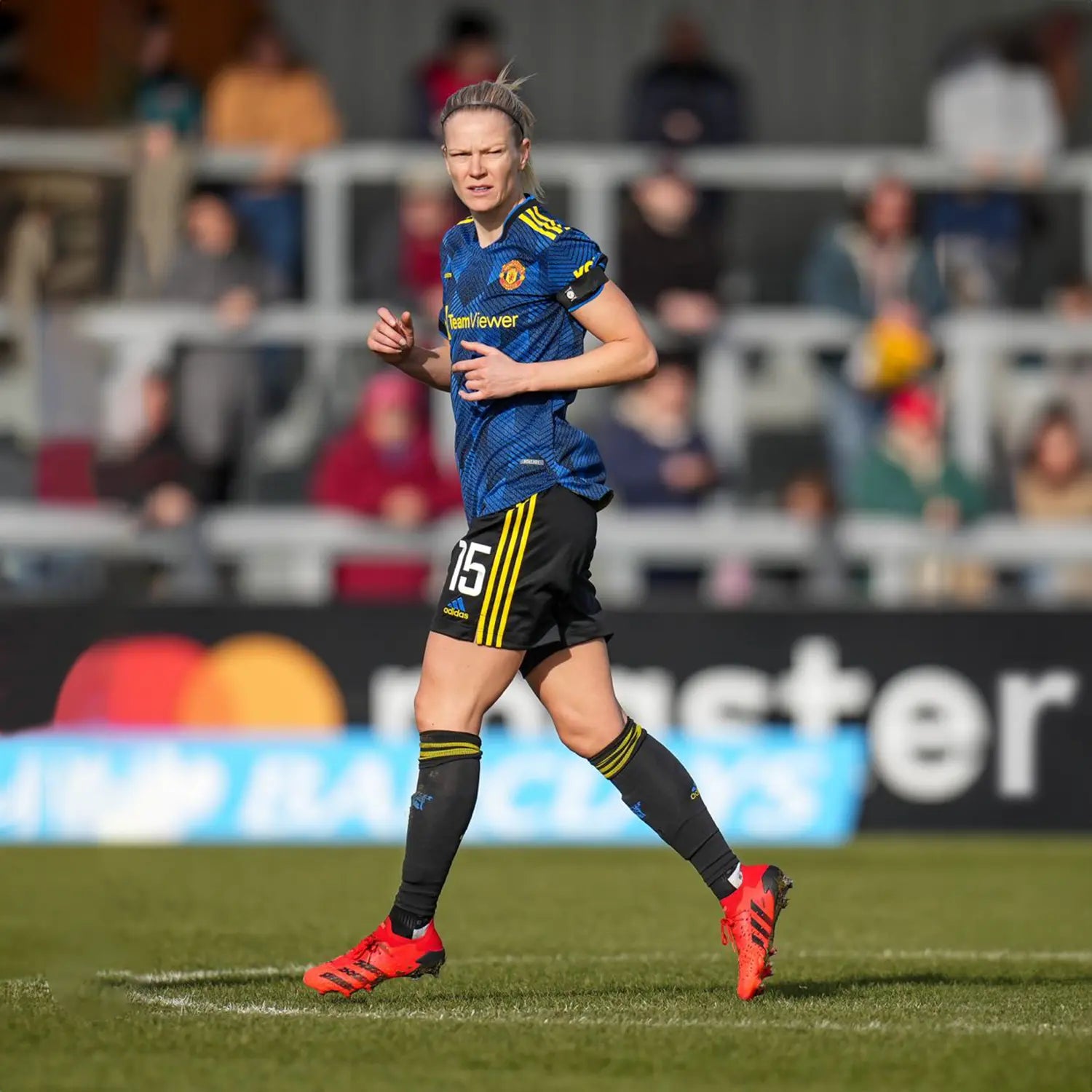 Frauen Fußball Nationalspielerin Diane Caldwell