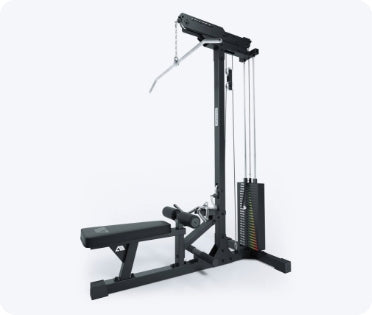 Latzug mit Rudereinheit - Kraftmaschine von Atletica