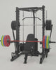 R7 Nemesis Squat Rack mit Steckgewichten und Multipresse Video