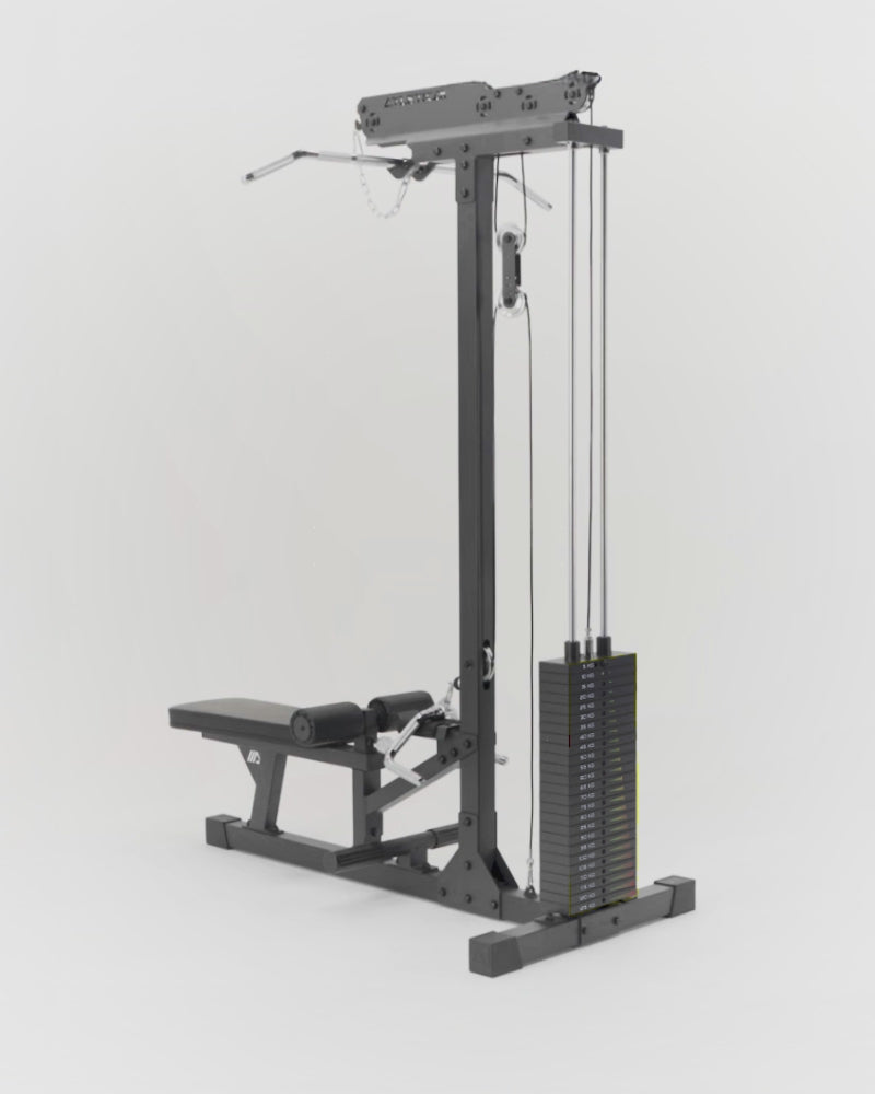 Latzug mit Ruder-Station Video